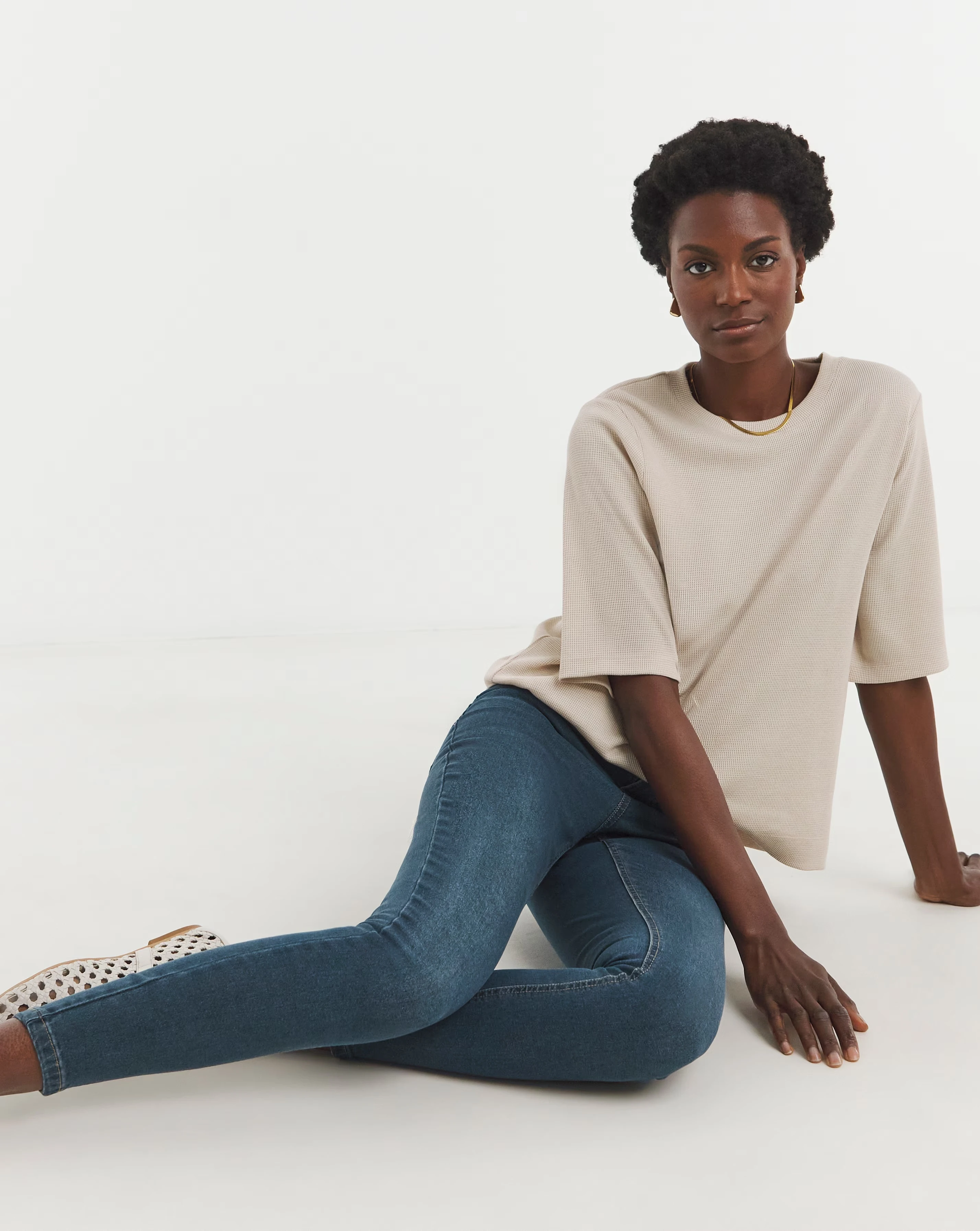 24/7 Mid Blue Skinny Jeans 1 24/7 Mid Blue Skinny Jeans
