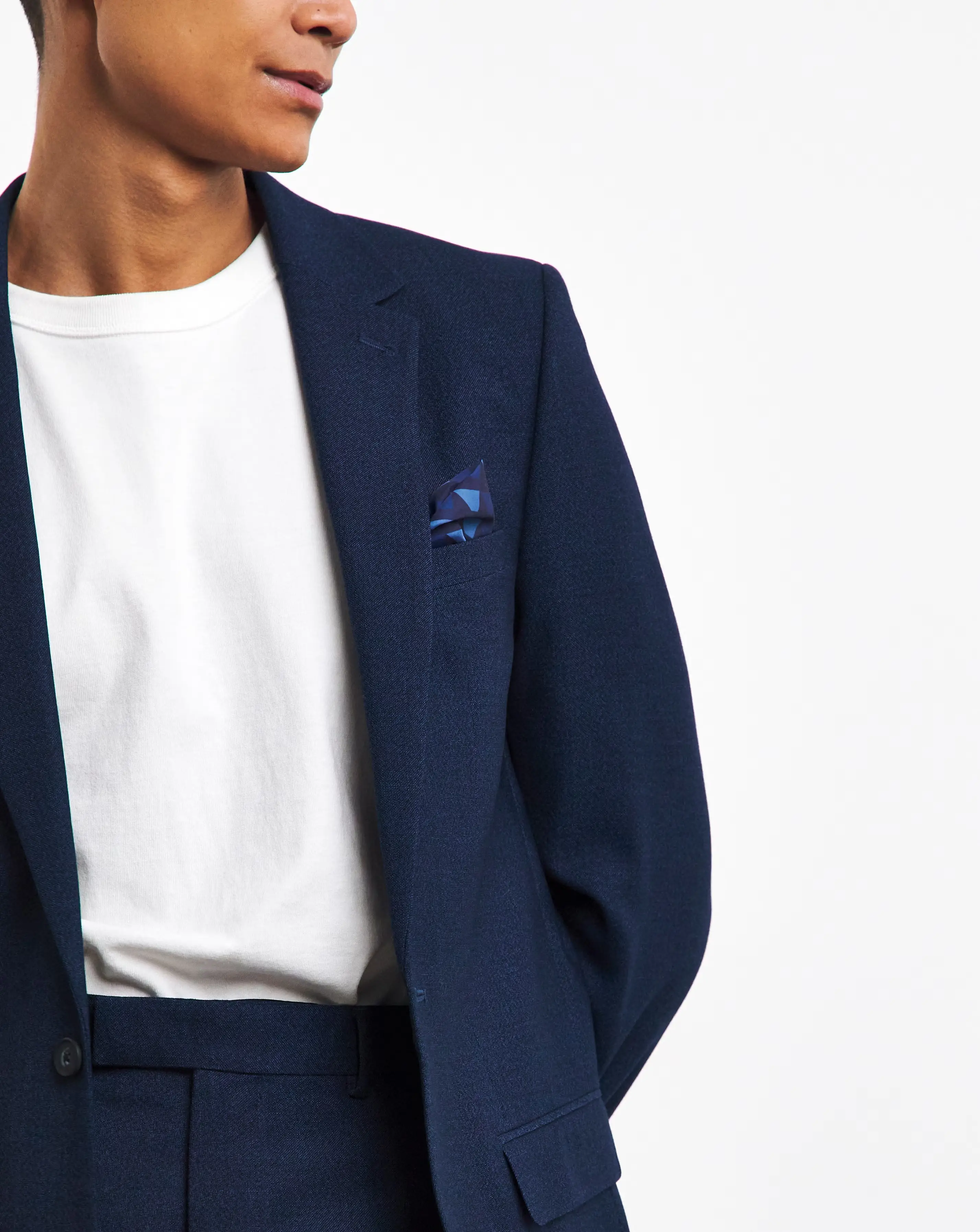 Long Length Stretch Suit Jacket 3 Long Length Stretch Suit Jacket