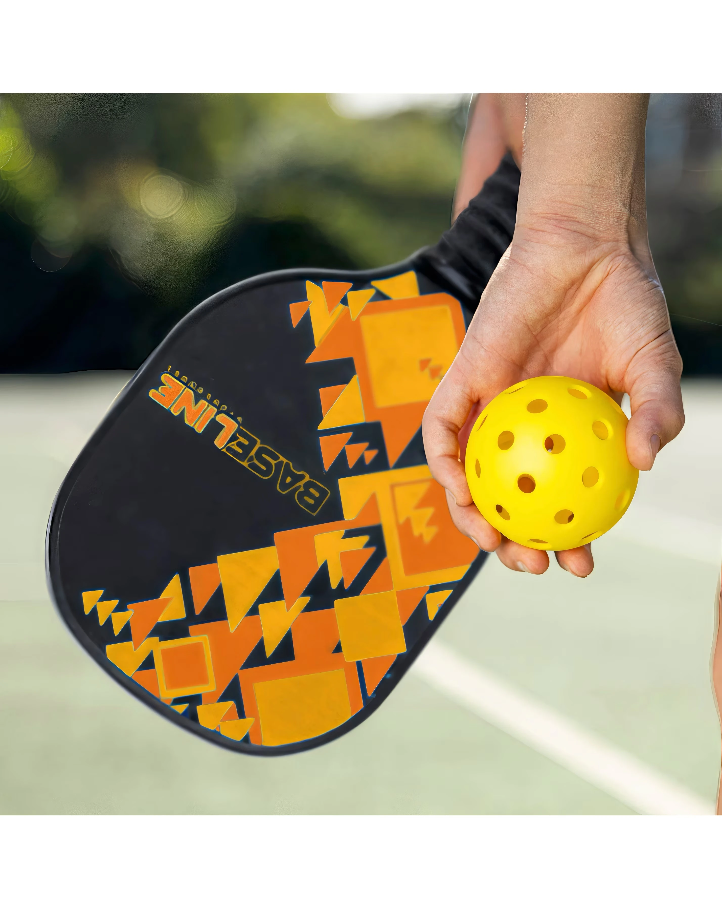 Baseline Pickleball Bat and Ball Set 7 Baseline Pickleball Bat and Ball Set