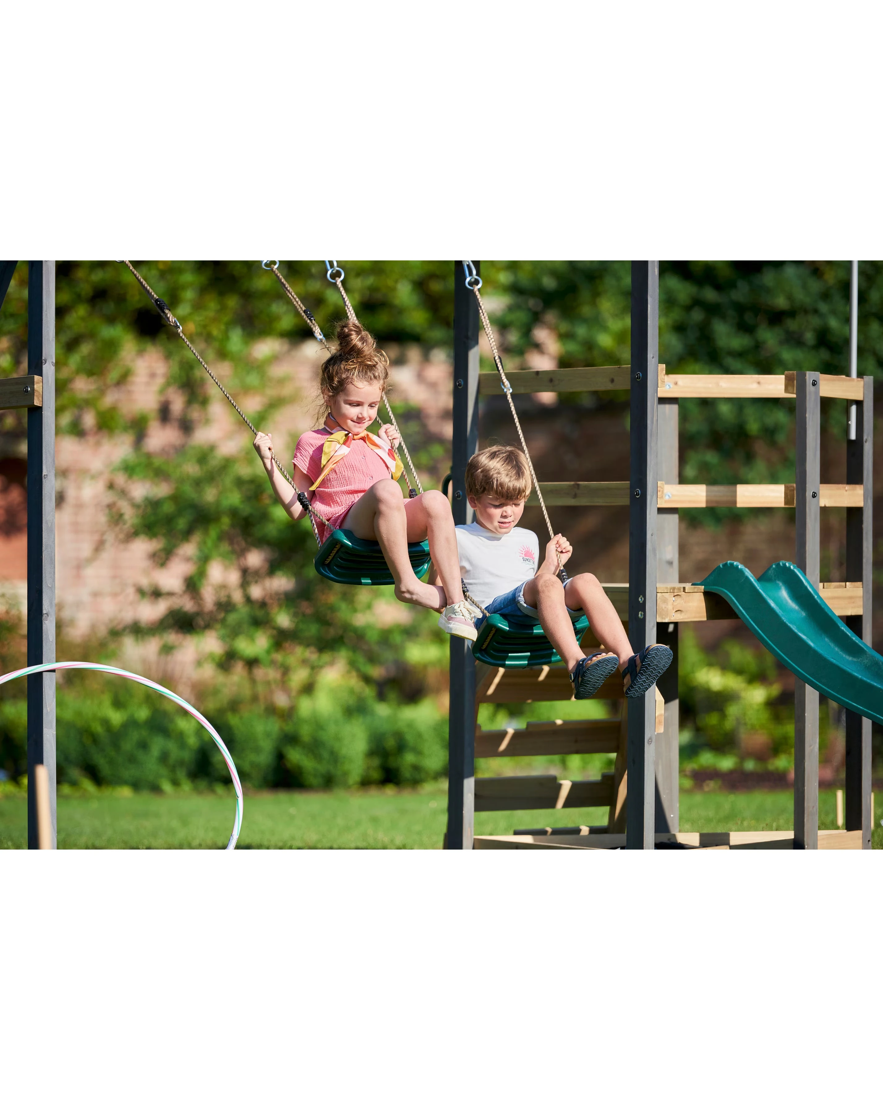 Plum Barbary Wooden Playcentre 4 Plum Barbary Wooden Playcentre