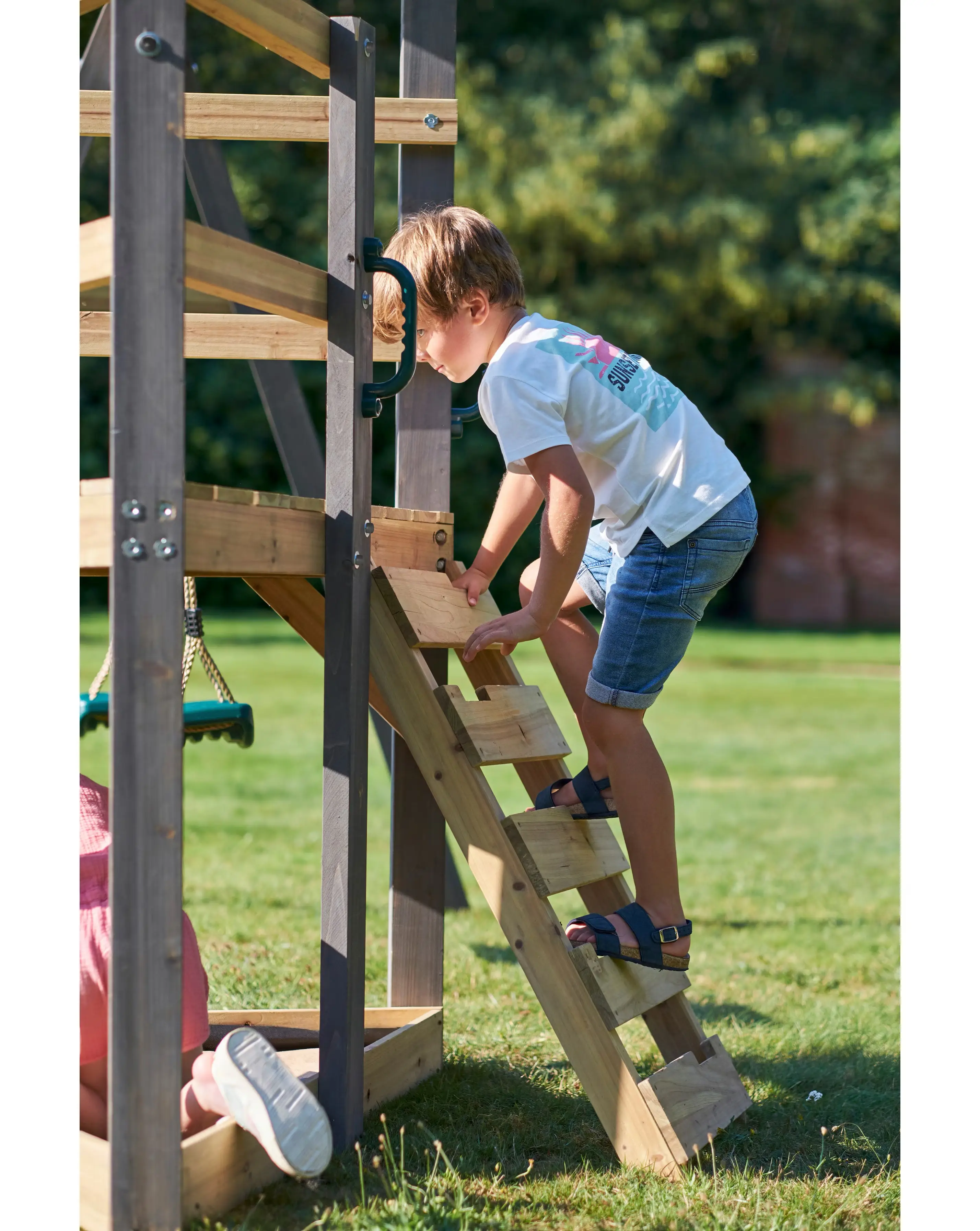 Plum Barbary Wooden Playcentre 7 Plum Barbary Wooden Playcentre