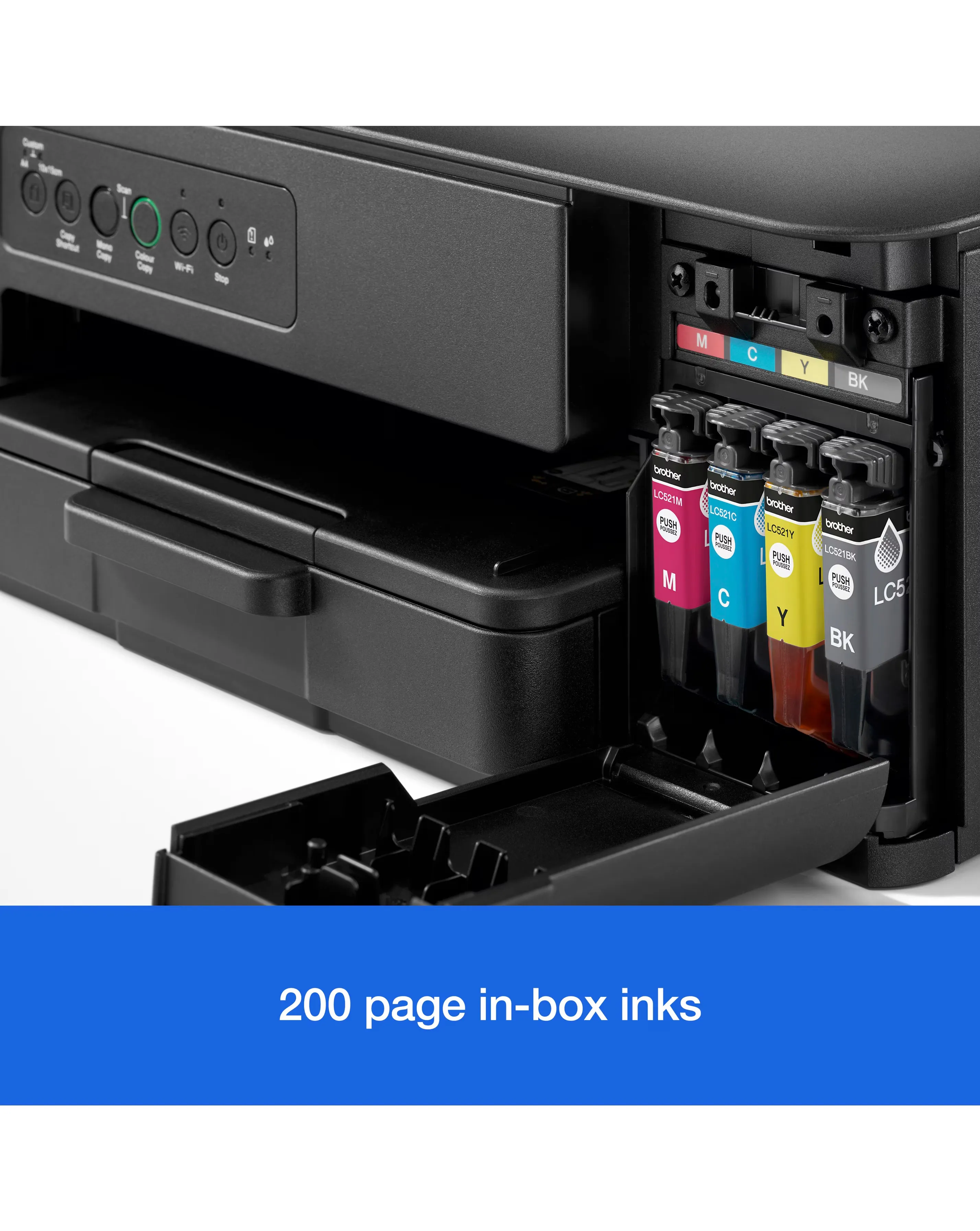 Brother DCPJ1260WZU1 Compact All-in-One Wireless Inkjet Printer 8 Brother DCPJ1260WZU1 Compact All-in-One Wireless Inkjet Printer