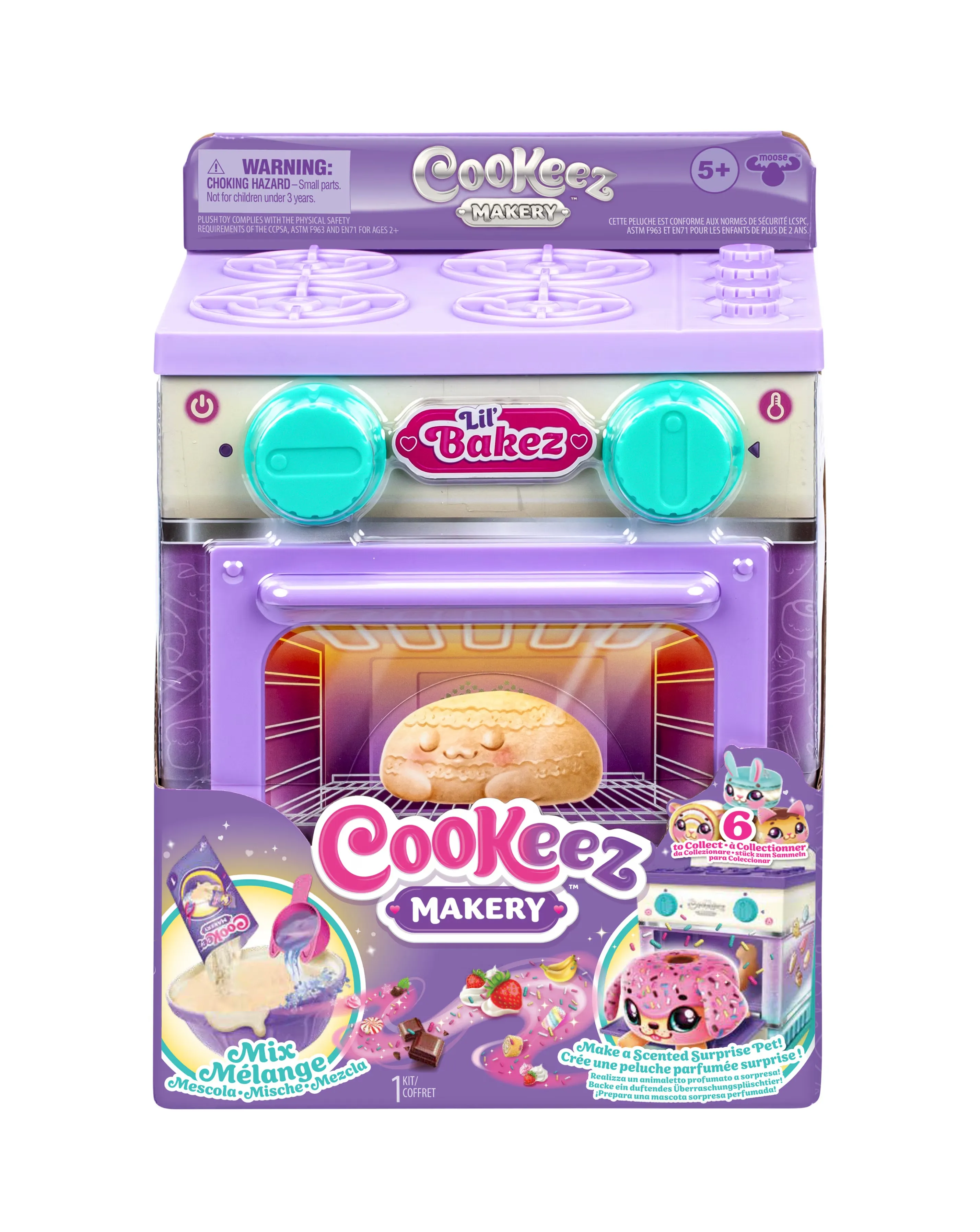 Cookeez Makery Lil' Bakez Oven Playset 3 Cookeez Makery Lil' Bakez Oven Playset