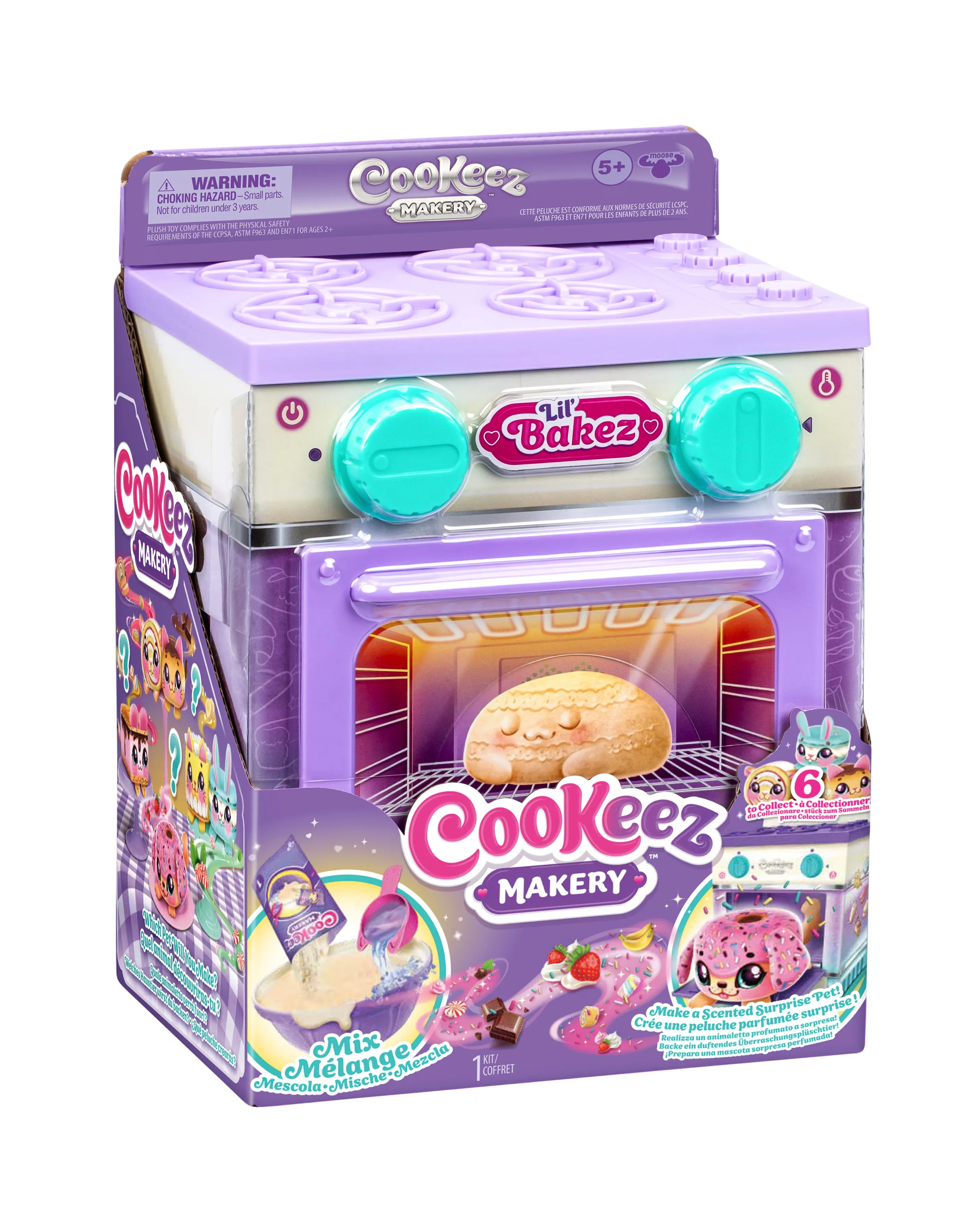 Cookeez Makery Lil' Bakez Oven Playset 4 Cookeez Makery Lil' Bakez Oven Playset