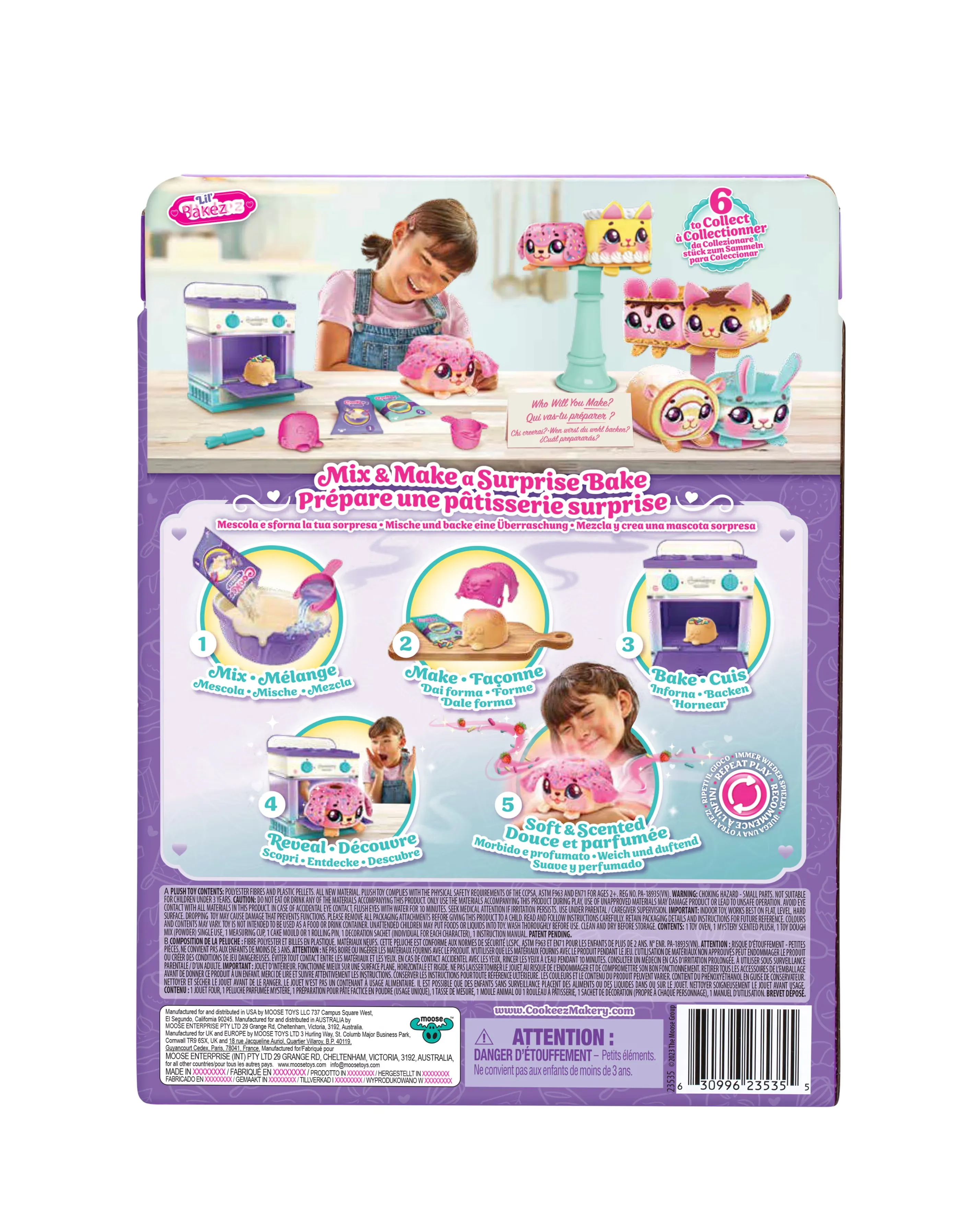 Cookeez Makery Lil' Bakez Oven Playset 5 Cookeez Makery Lil' Bakez Oven Playset
