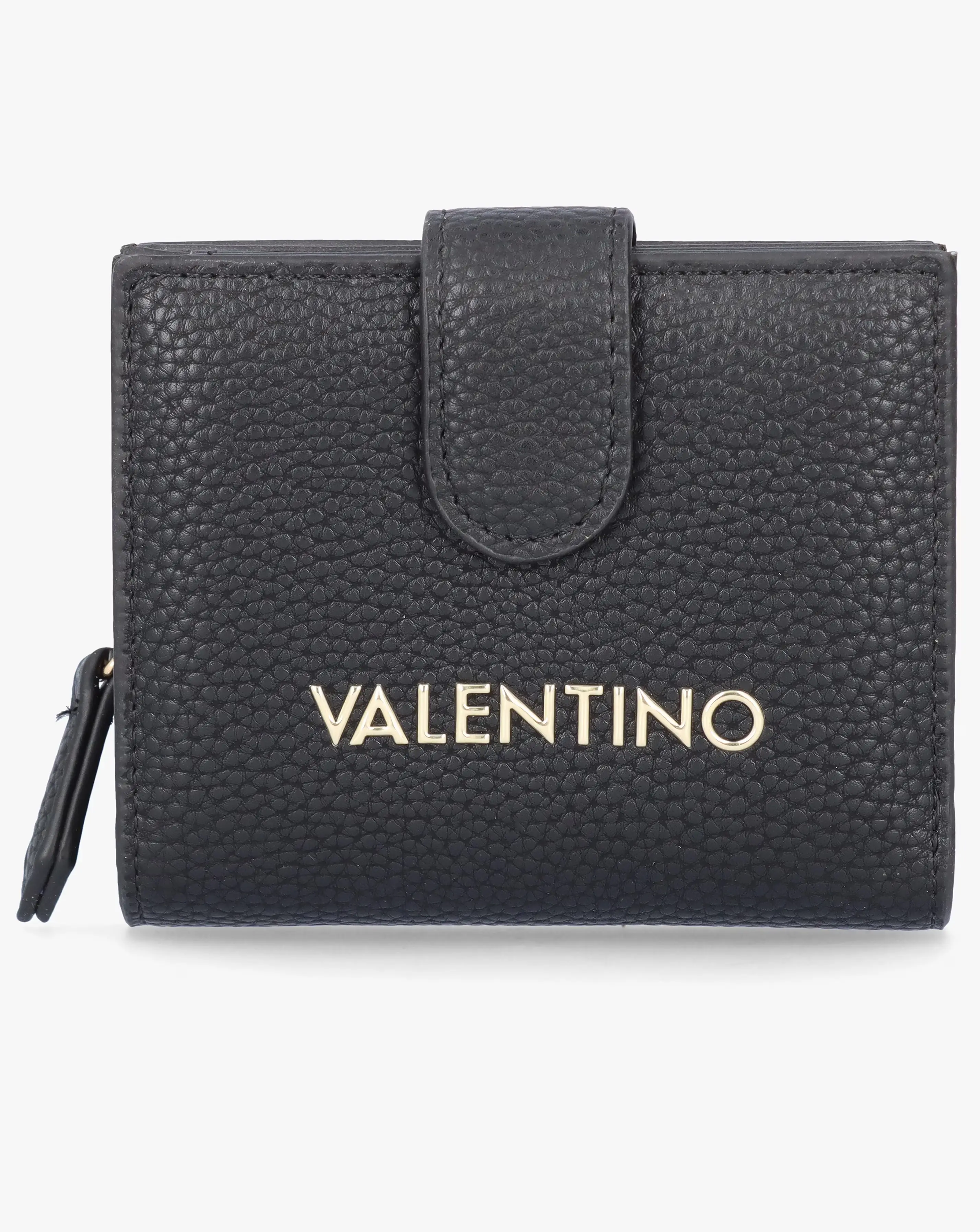 Valentino Bags Brixton Small Foldover Black Wallet 1 Valentino Bags Brixton Small Foldover Black Wallet