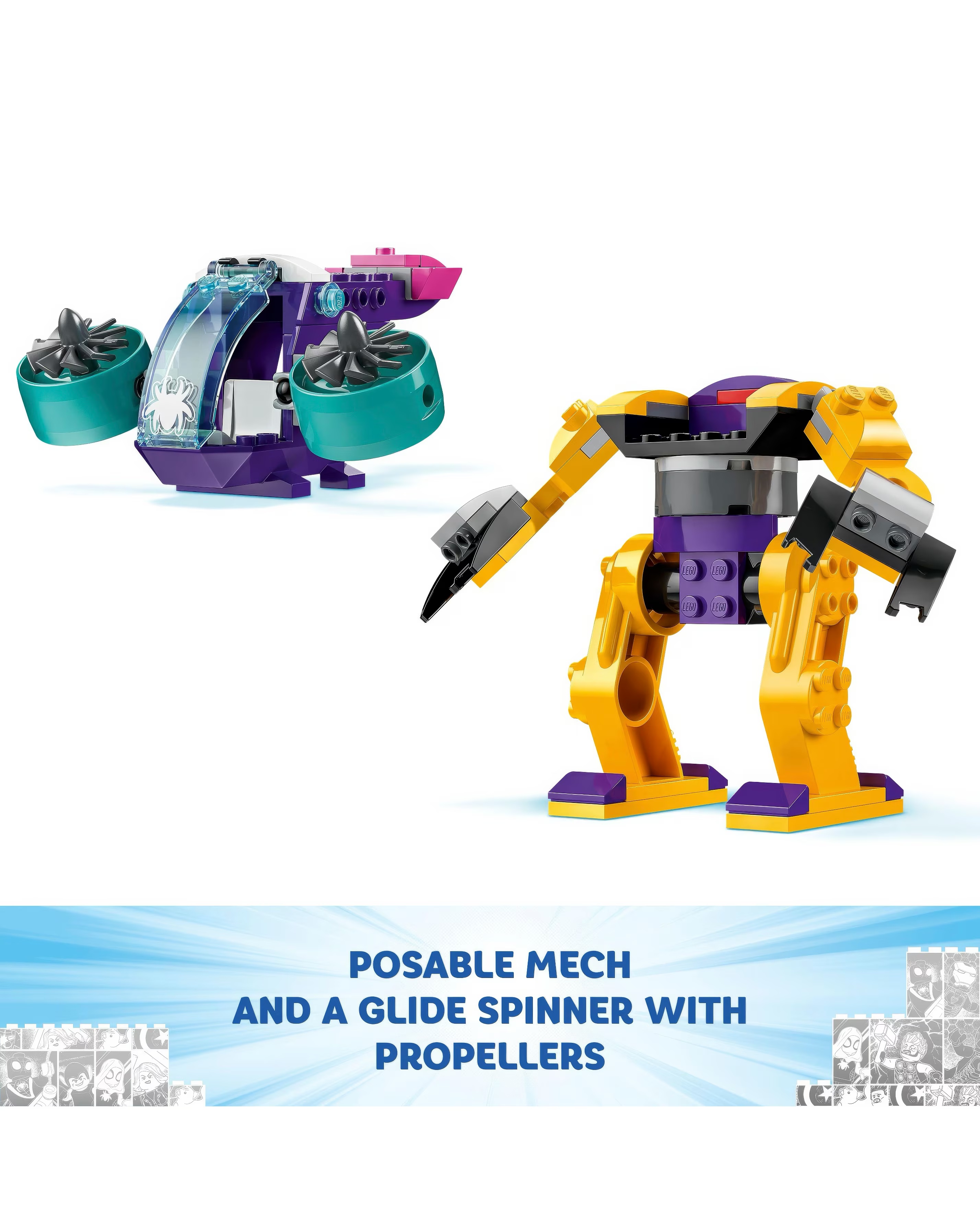 LEGO Spidey Team Spidey Web Spinner Headquarters 10794 8 LEGO Spidey Team Spidey Web Spinner Headquarters 10794