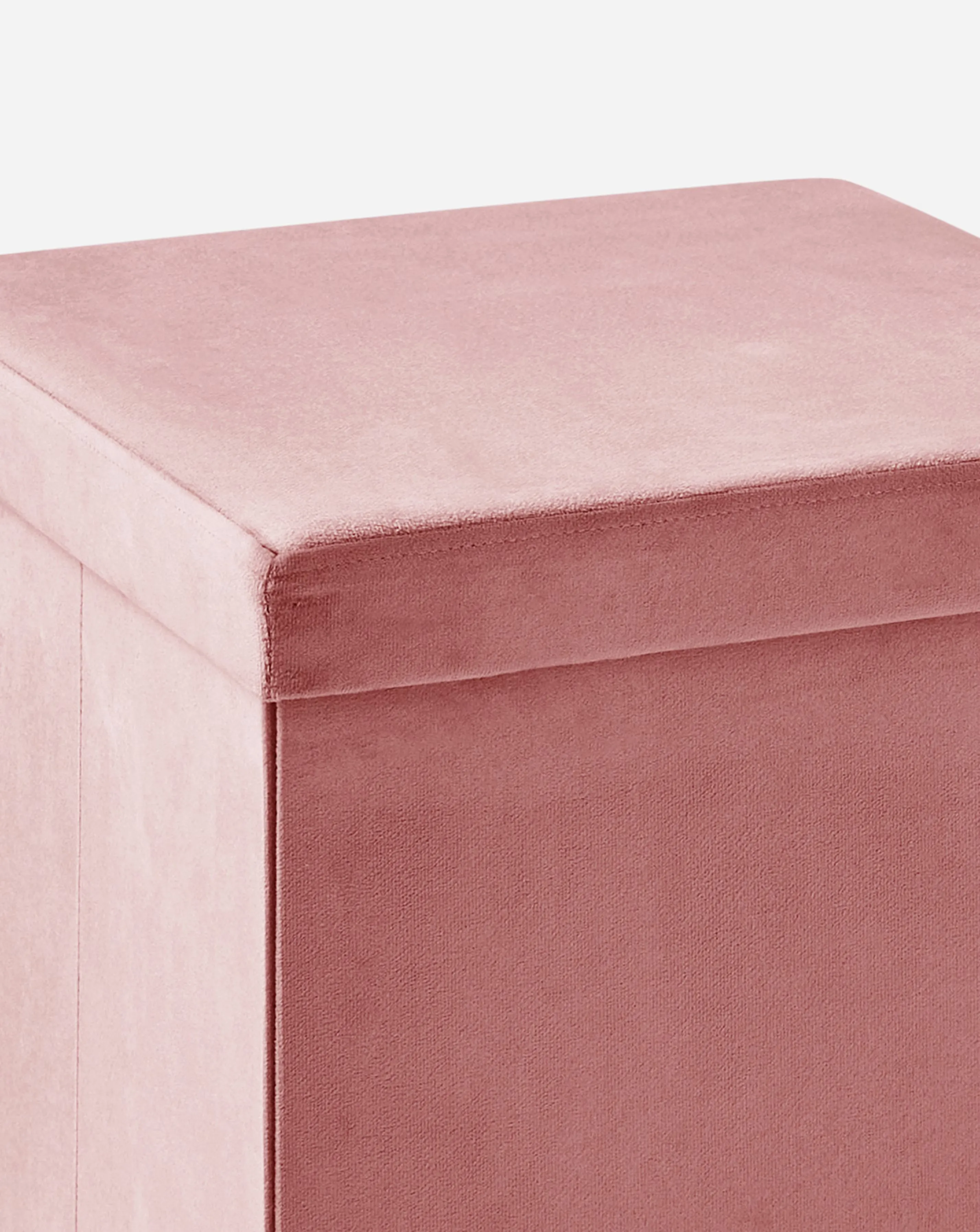 Velvet Foldable Storage Ottoman Cube 4 Velvet Foldable Storage Ottoman Cube