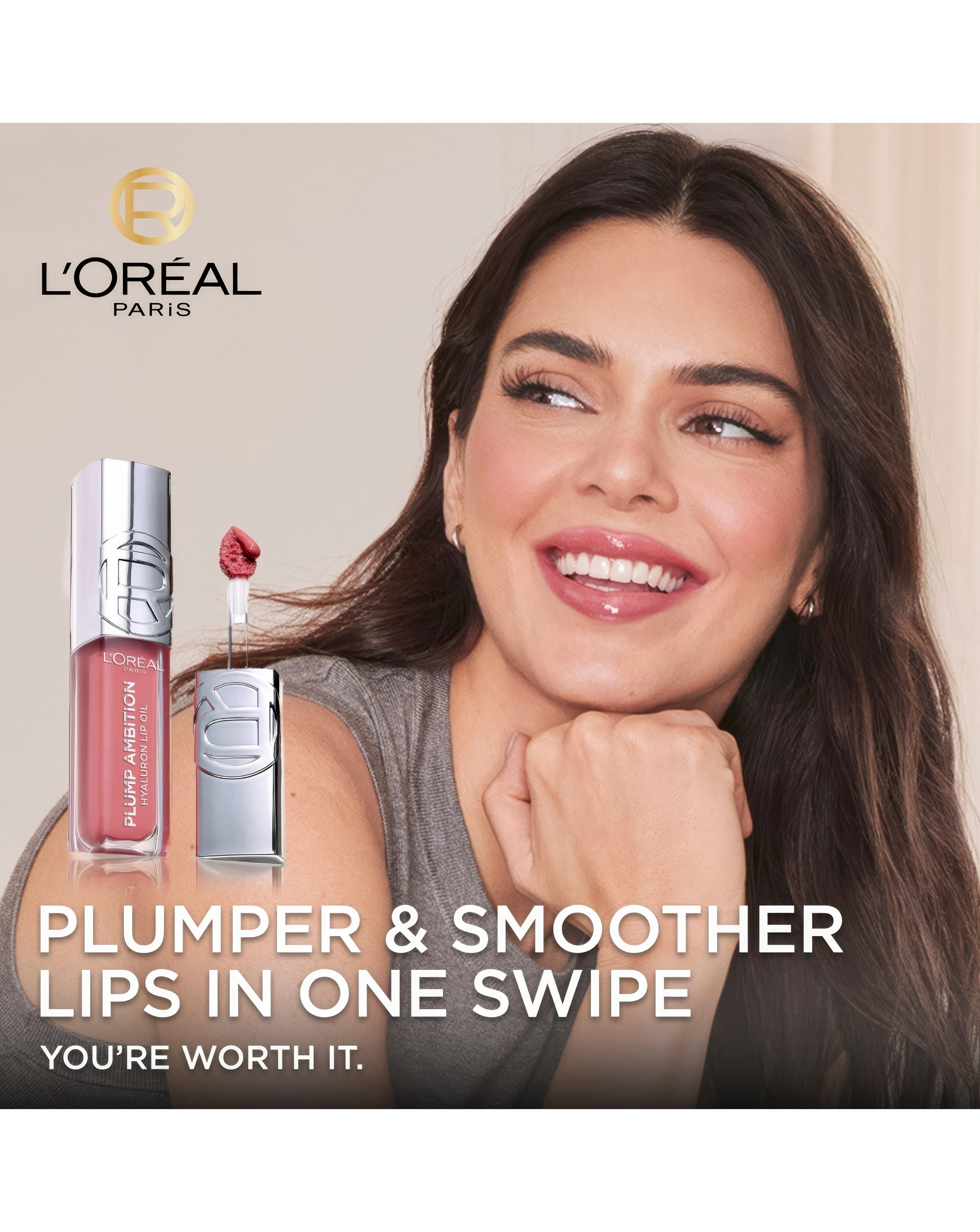 L'Oreal Paris Plump Ambition - 641 Latte Glace 6 L'Oreal Paris Plump Ambition - 641 Latte Glace