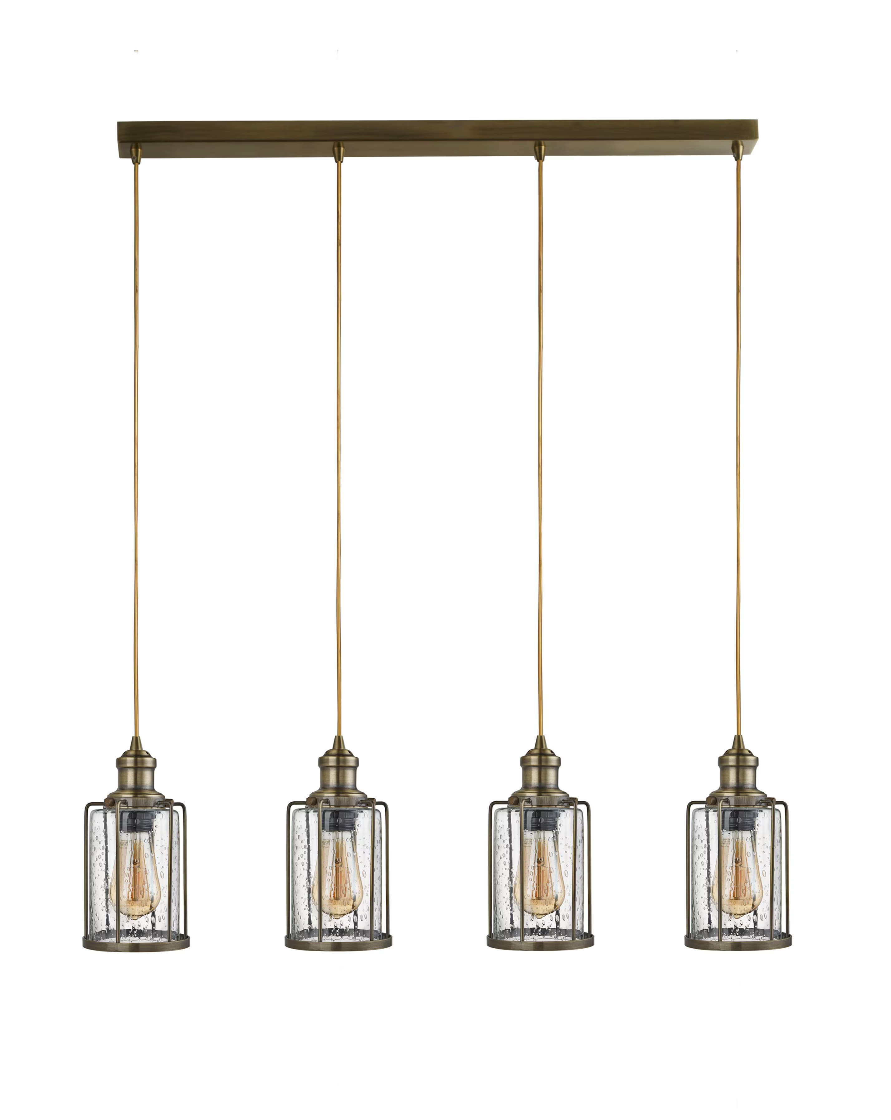 4 Light Industrial Ceiling Bar Pendant 2 4 Light Industrial Ceiling Bar Pendant