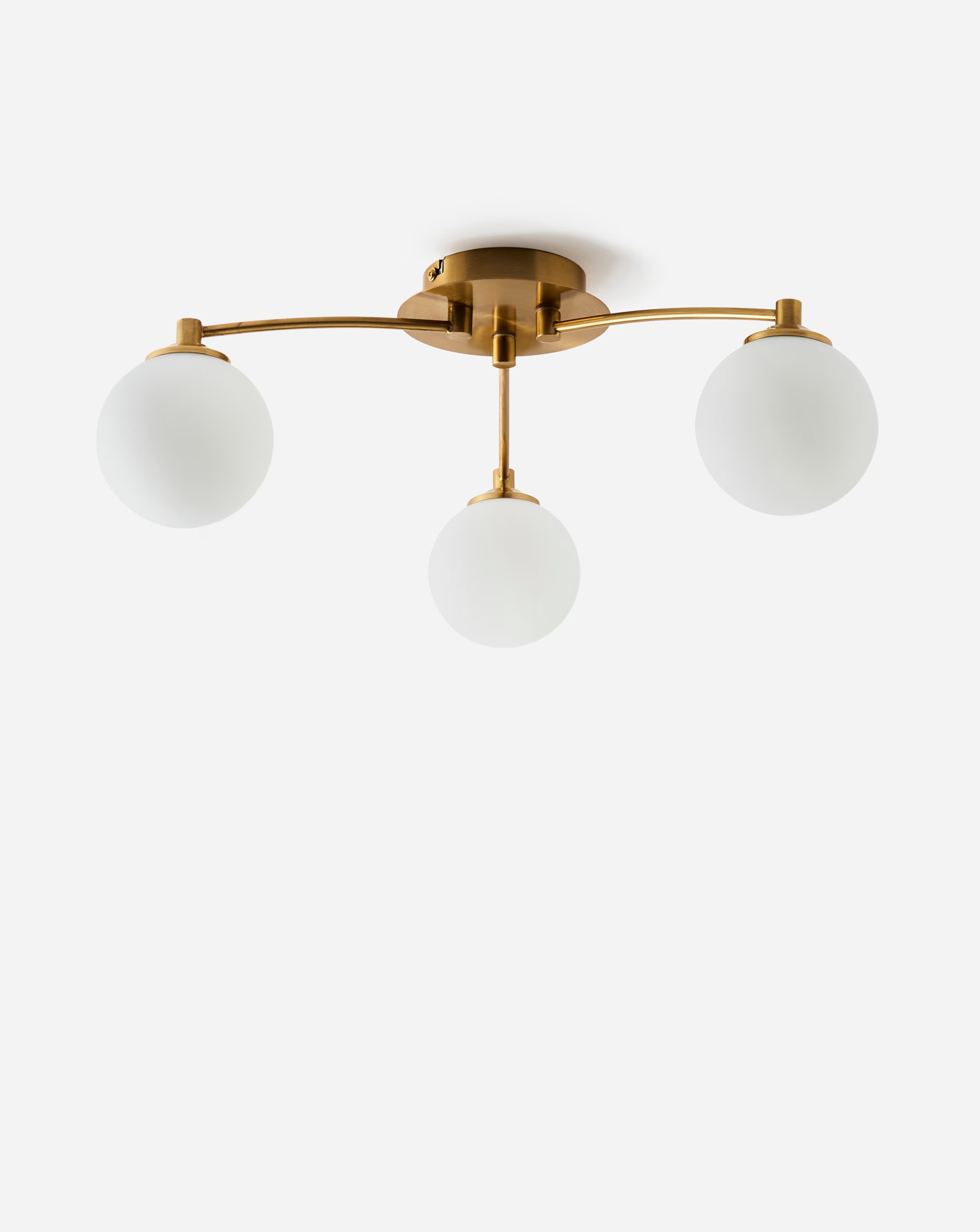 3 Glass Shades Ceiling Light 3 3 Glass Shades Ceiling Light