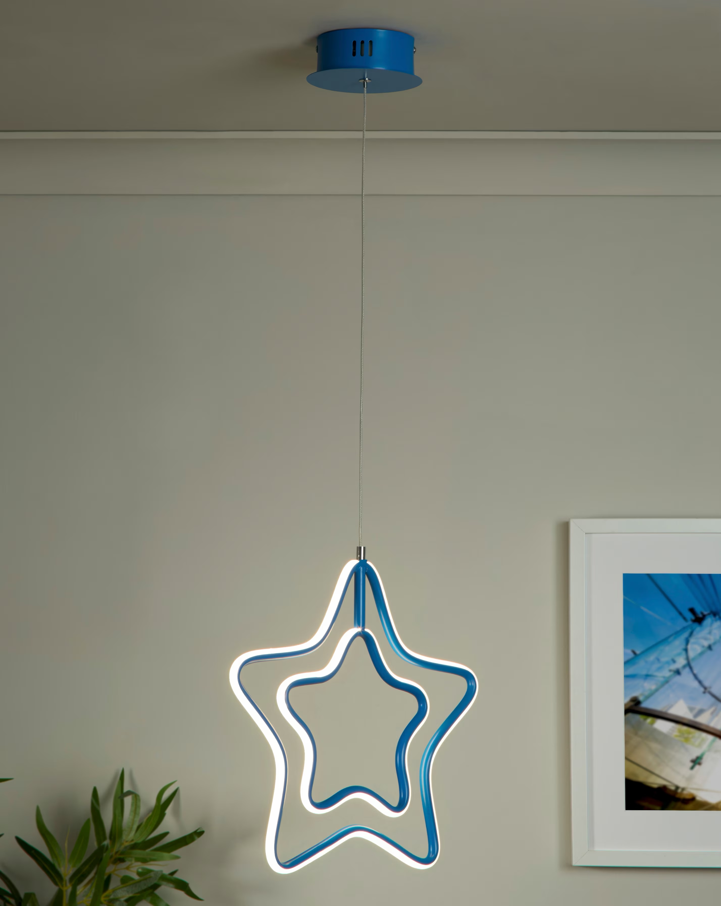 Star Double LED Pendant 1 Star Double LED Pendant