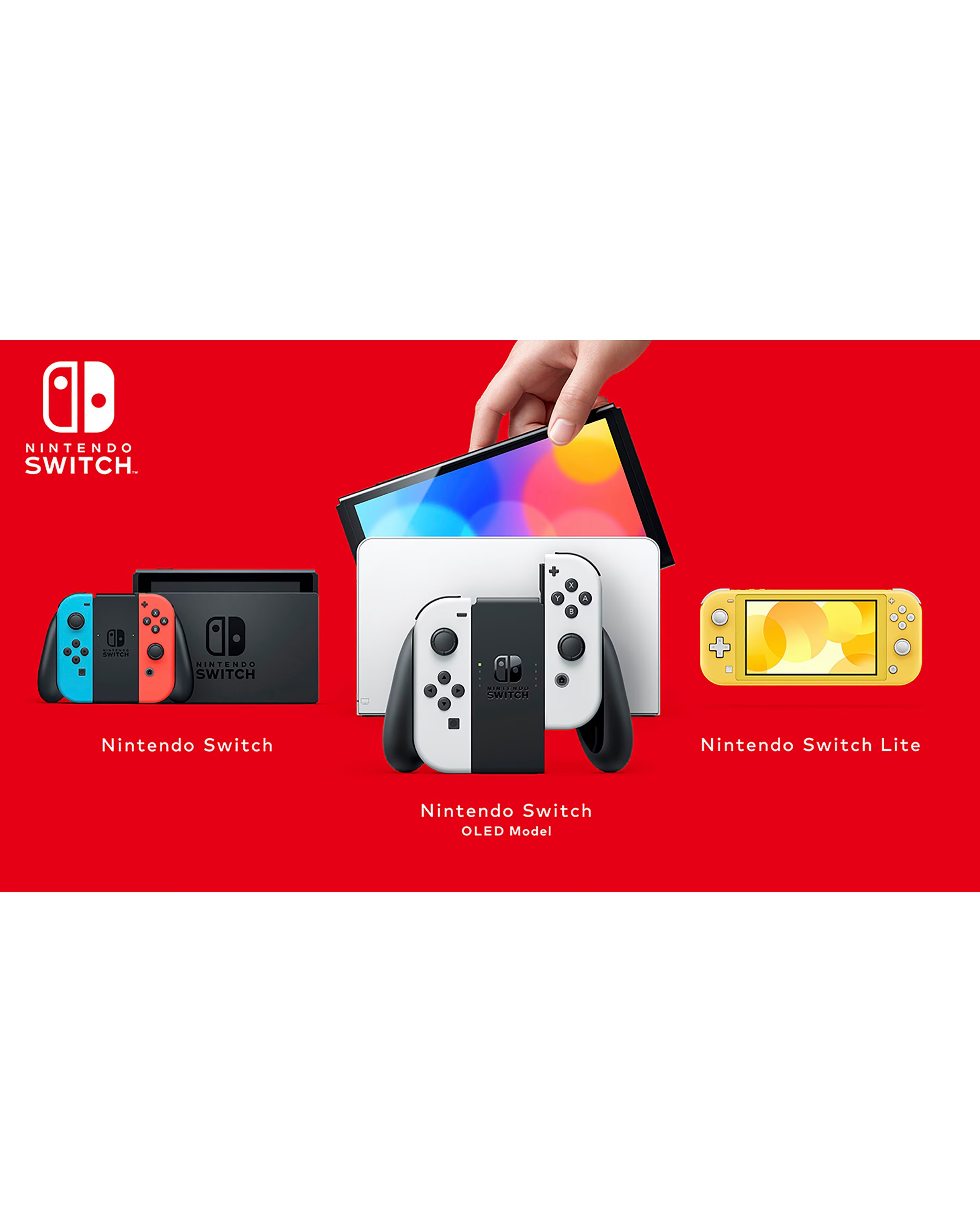 Nintendo Switch OLED Console - White 2 Nintendo Switch OLED Console - White