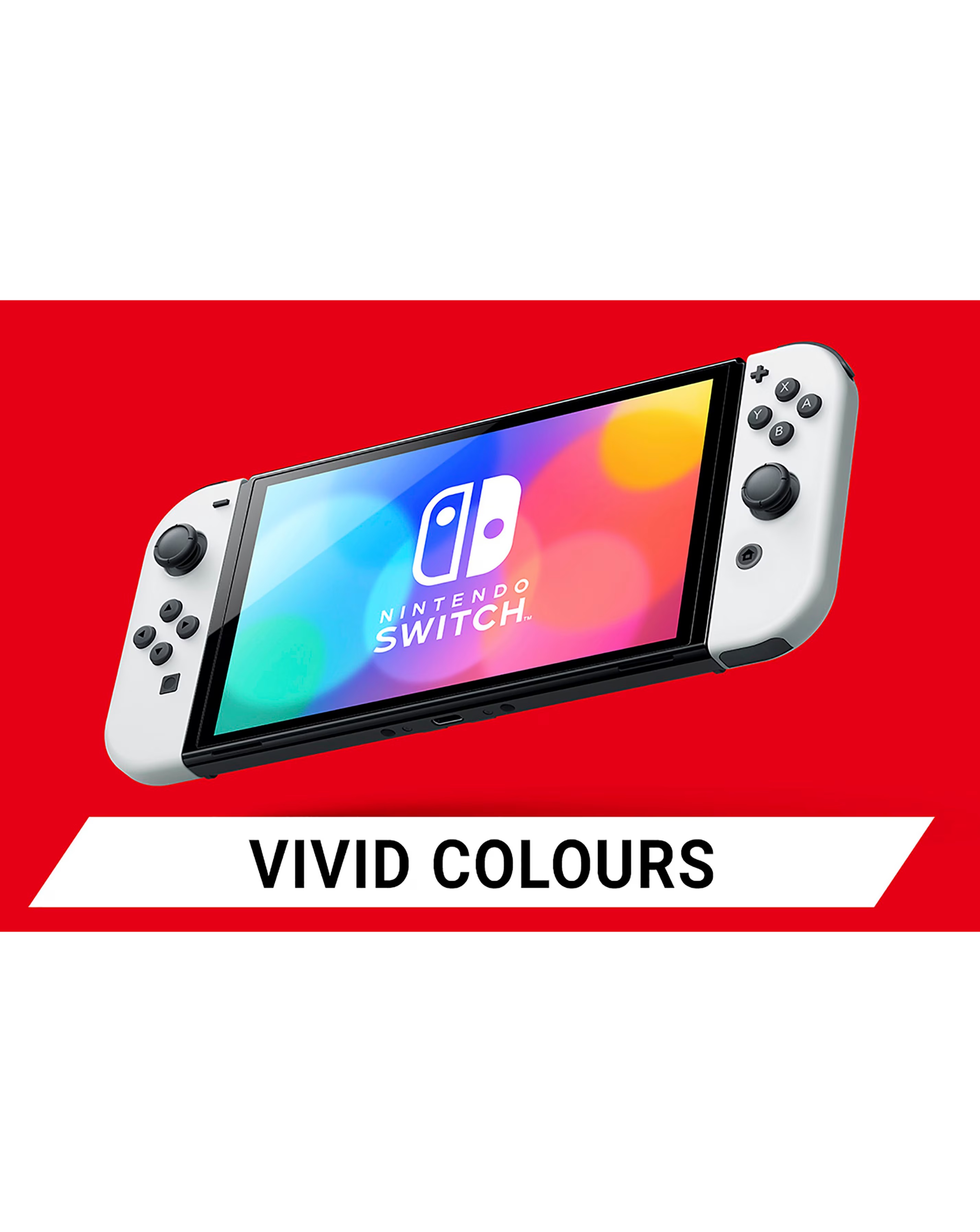 Nintendo Switch OLED Console - White 4 Nintendo Switch OLED Console - White