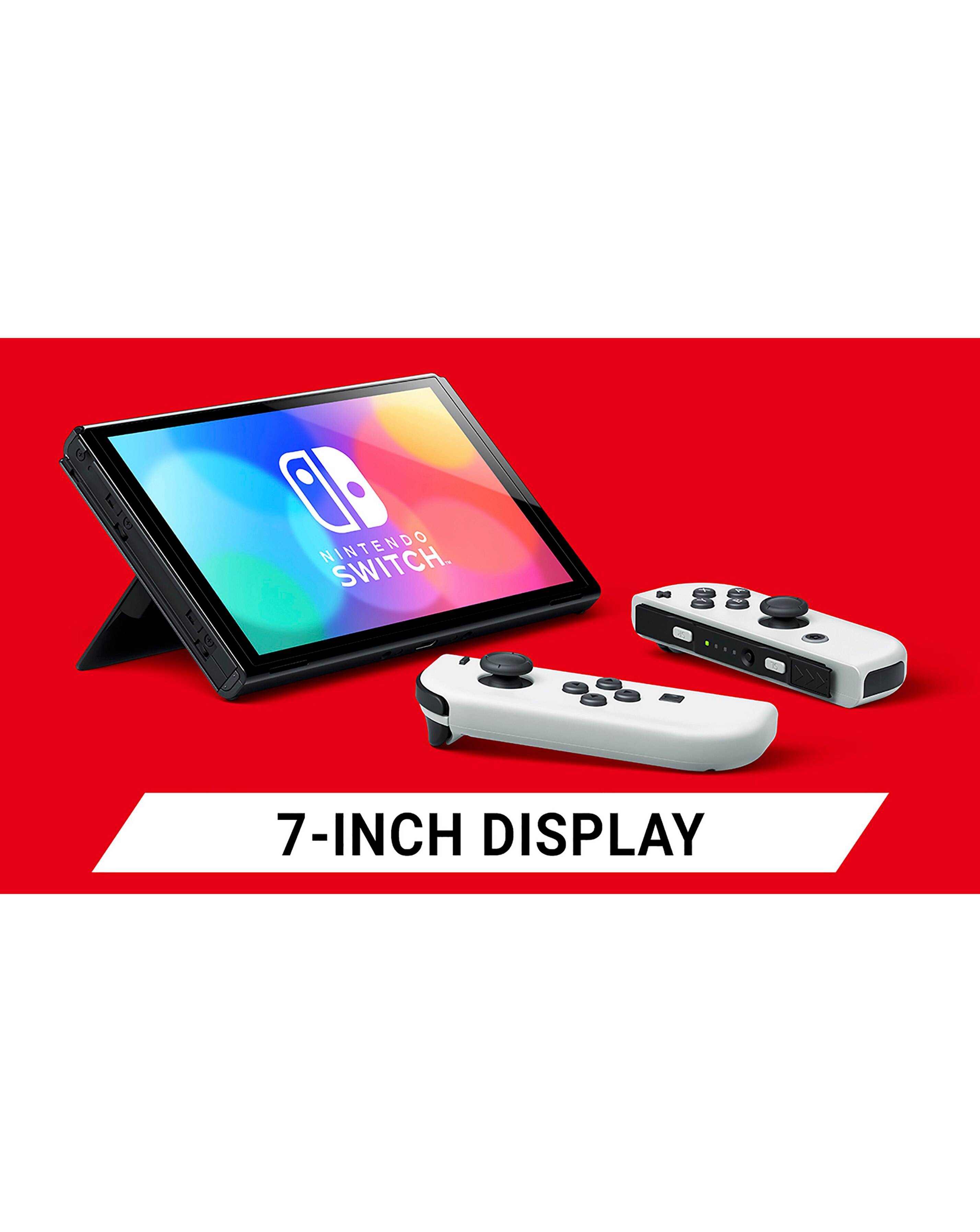 Nintendo Switch OLED Console - White 5 Nintendo Switch OLED Console - White