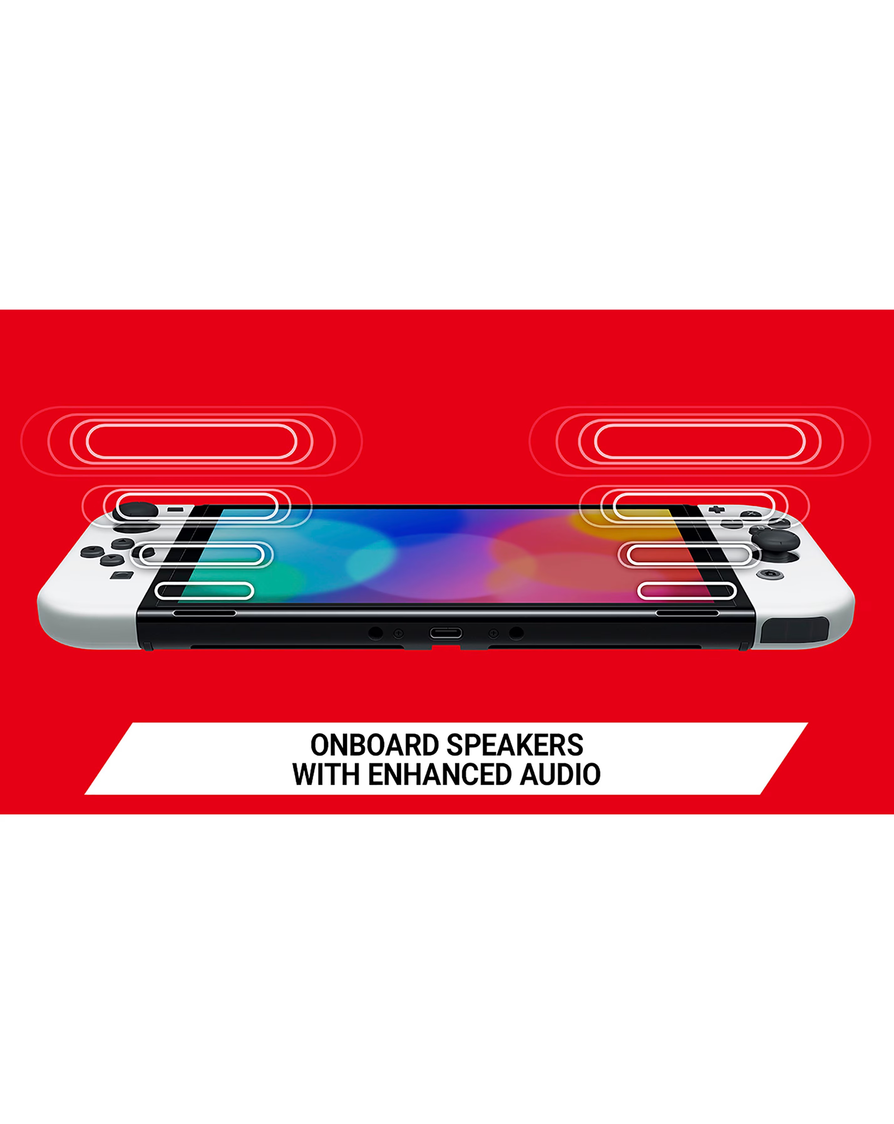 Nintendo Switch OLED Console - White 6 Nintendo Switch OLED Console - White