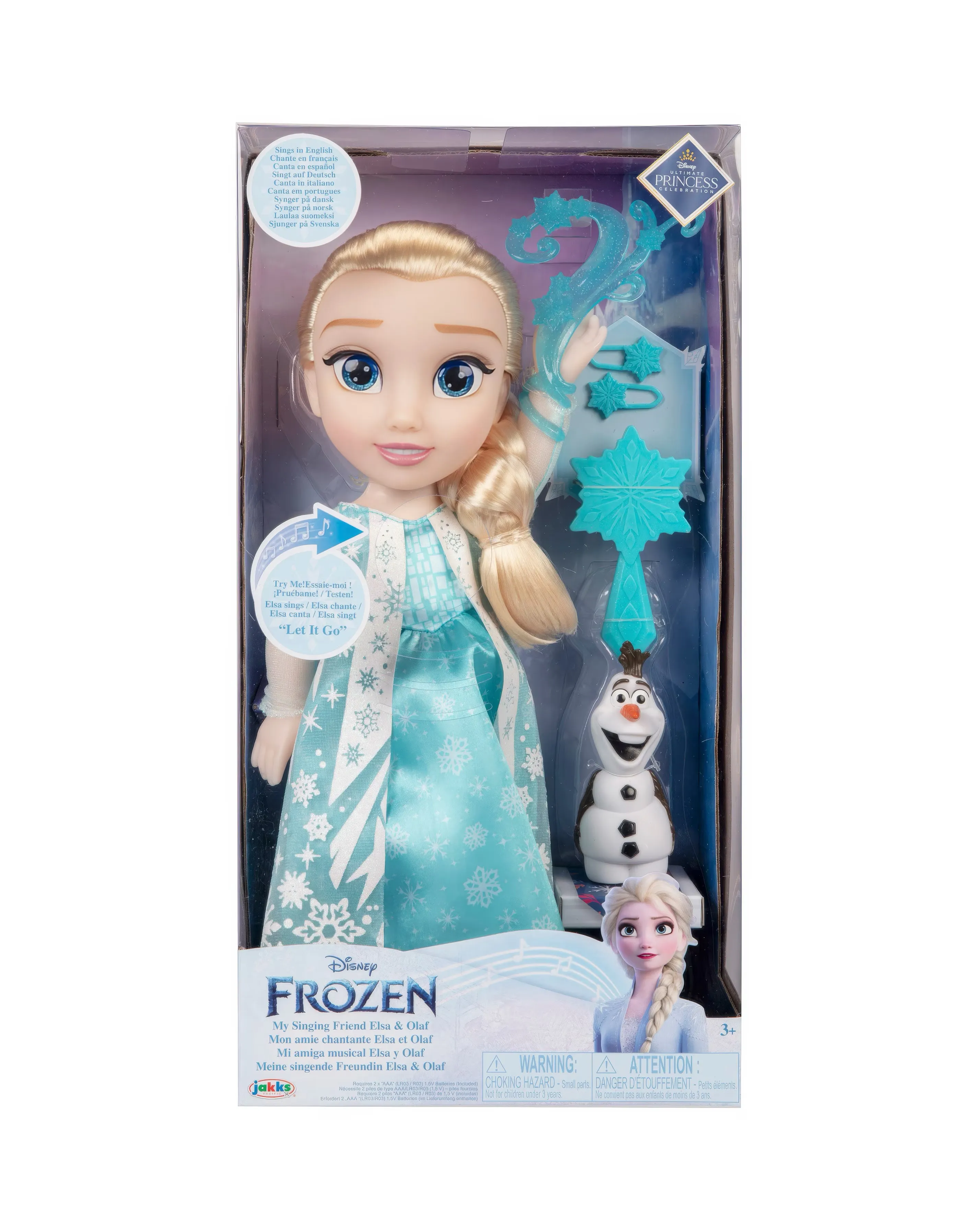 Disney Frozen 38cm Classic Elsa Feature Doll 2 Disney Frozen 38cm Classic Elsa Feature Doll