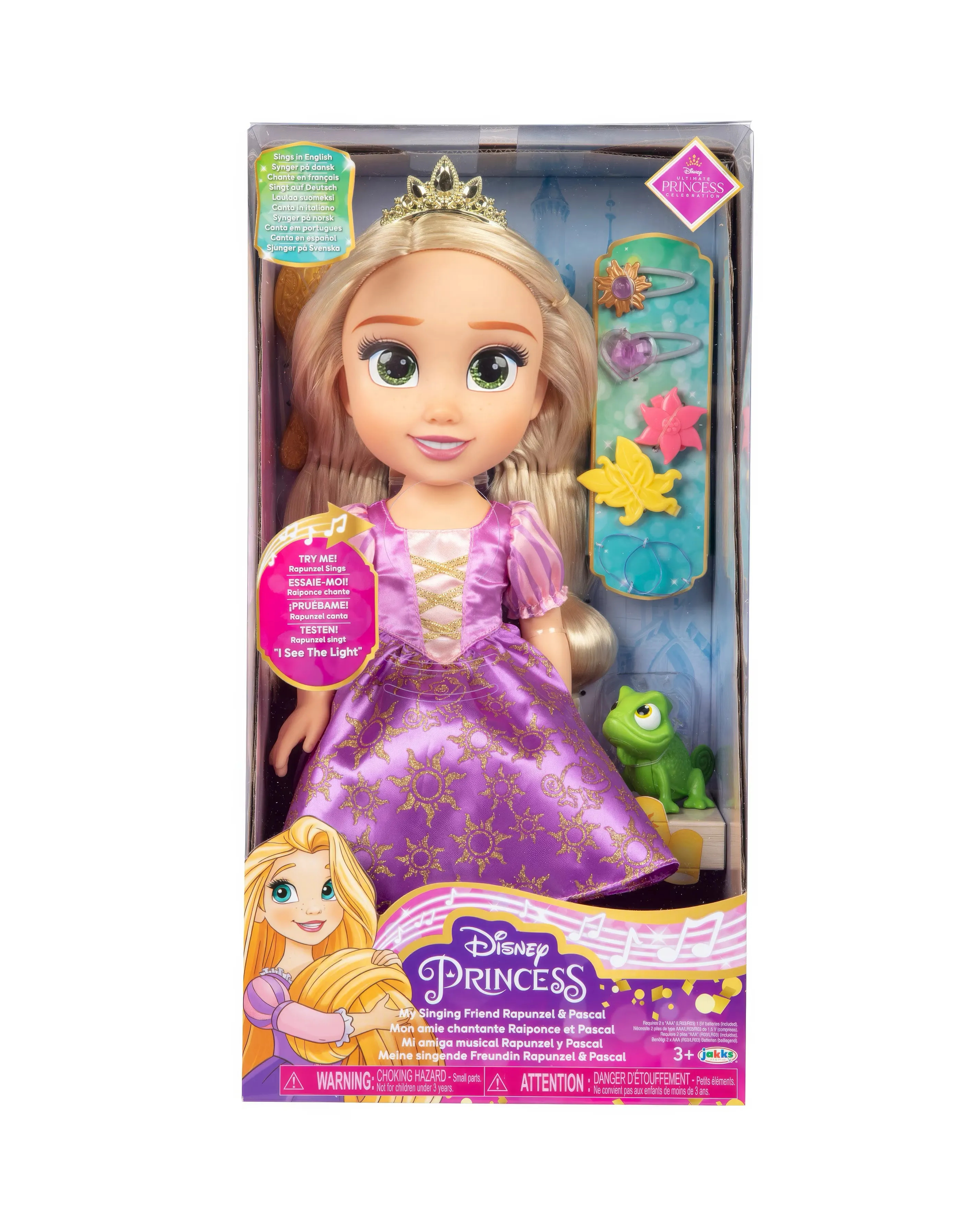 Disney Princess Toddler Doll My Friend Singing Rapunzel & Pascal 4 Disney Princess Toddler Doll My Friend Singing Rapunzel & Pascal