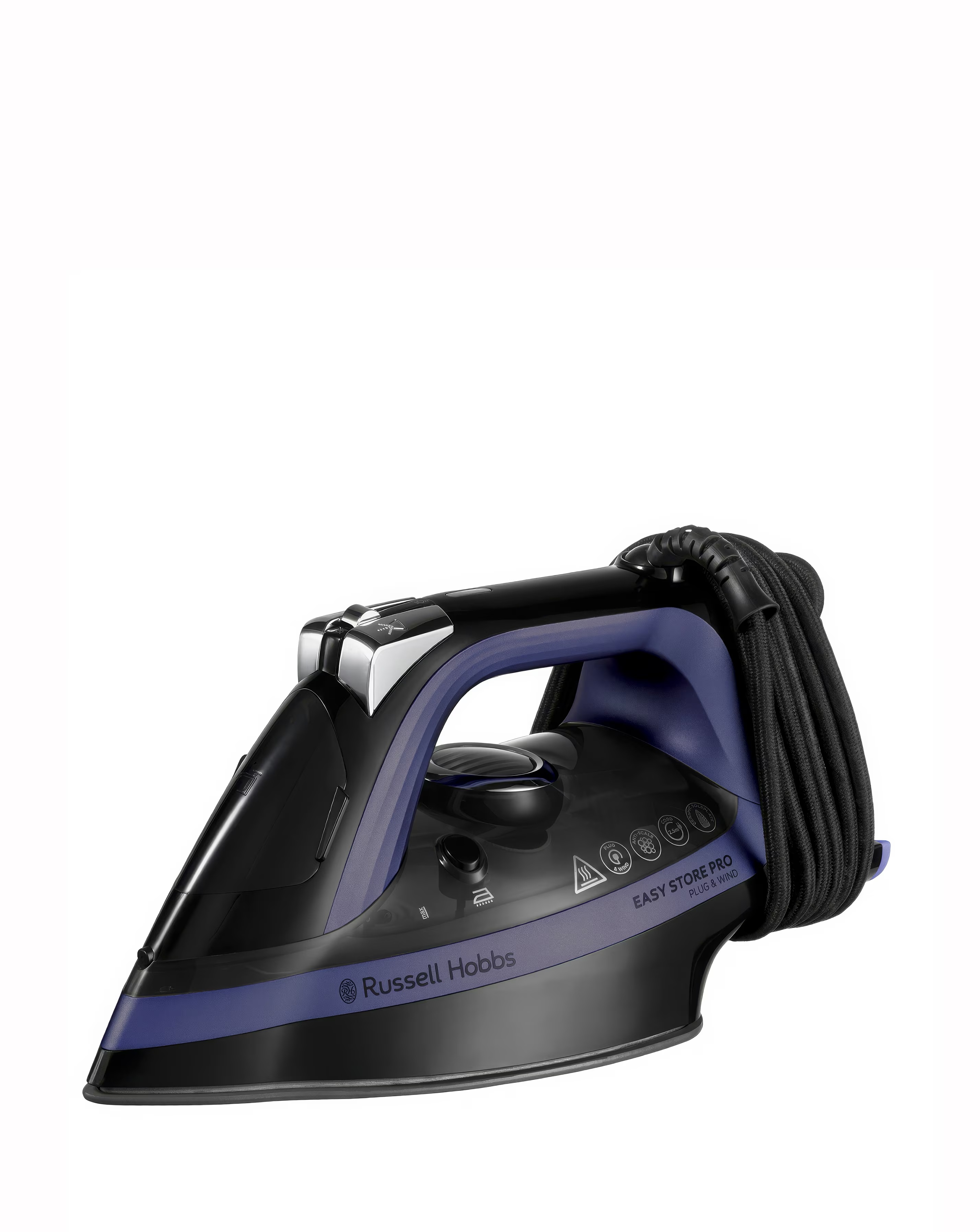 Russell Hobbs Easy Store Pro Plug & Wind Iron 2400W 1 Russell Hobbs Easy Store Pro Plug & Wind Iron 2400W