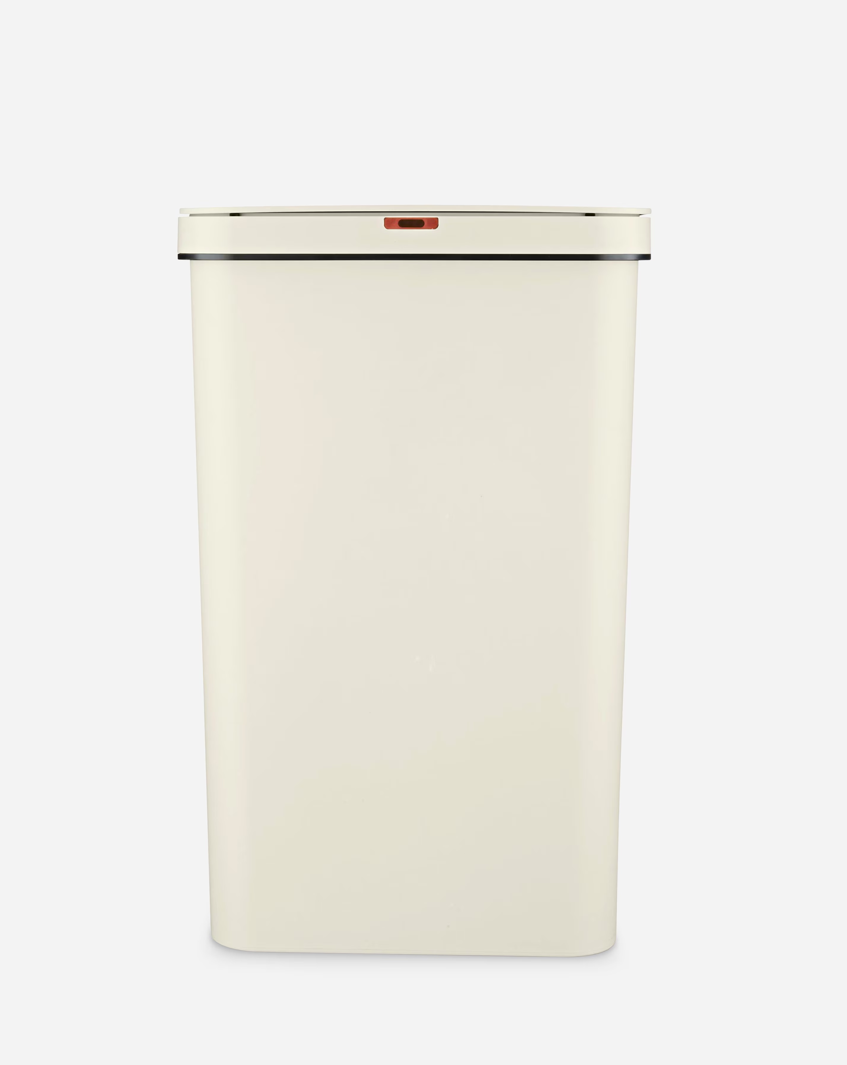 Tower 50L Rectangular Sensor Bin Cream 1 Tower 50L Rectangular Sensor Bin Cream