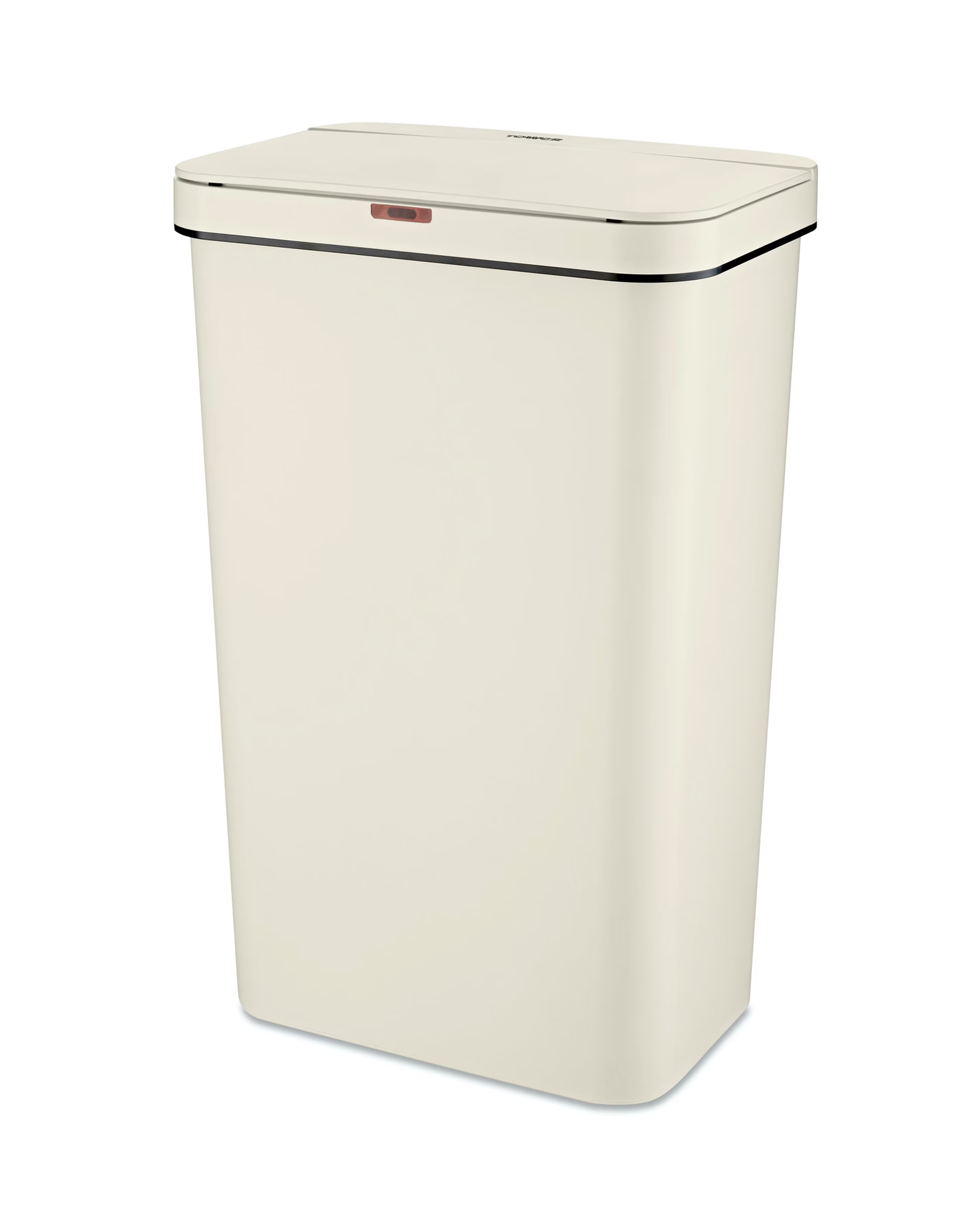 Tower 50L Rectangular Sensor Bin Cream 8 Tower 50L Rectangular Sensor Bin Cream