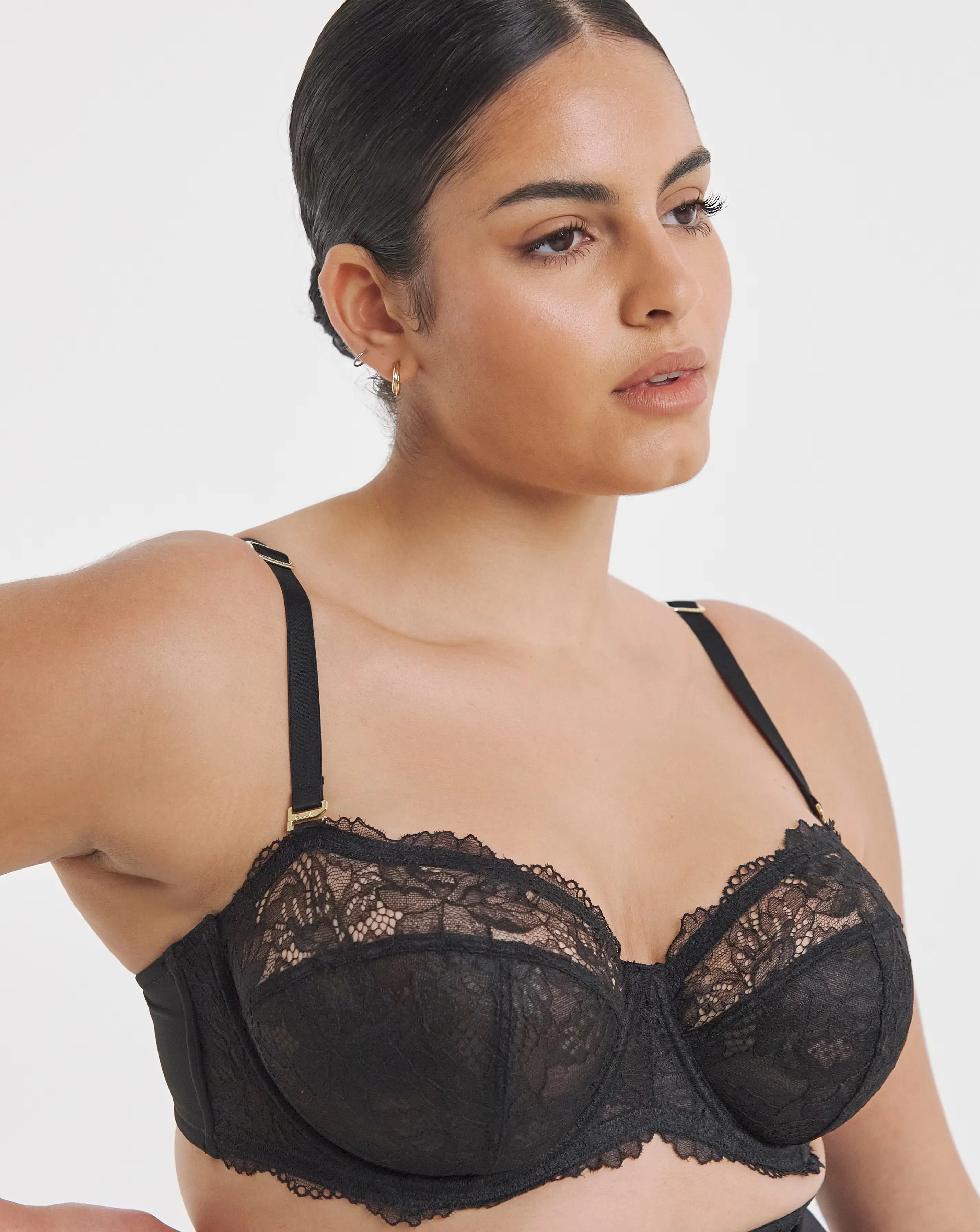 Pretty Secrets New Ella Wired Multiway Bra (B-G) Black 3 Pretty Secrets New Ella Wired Multiway Bra (B-G) Black