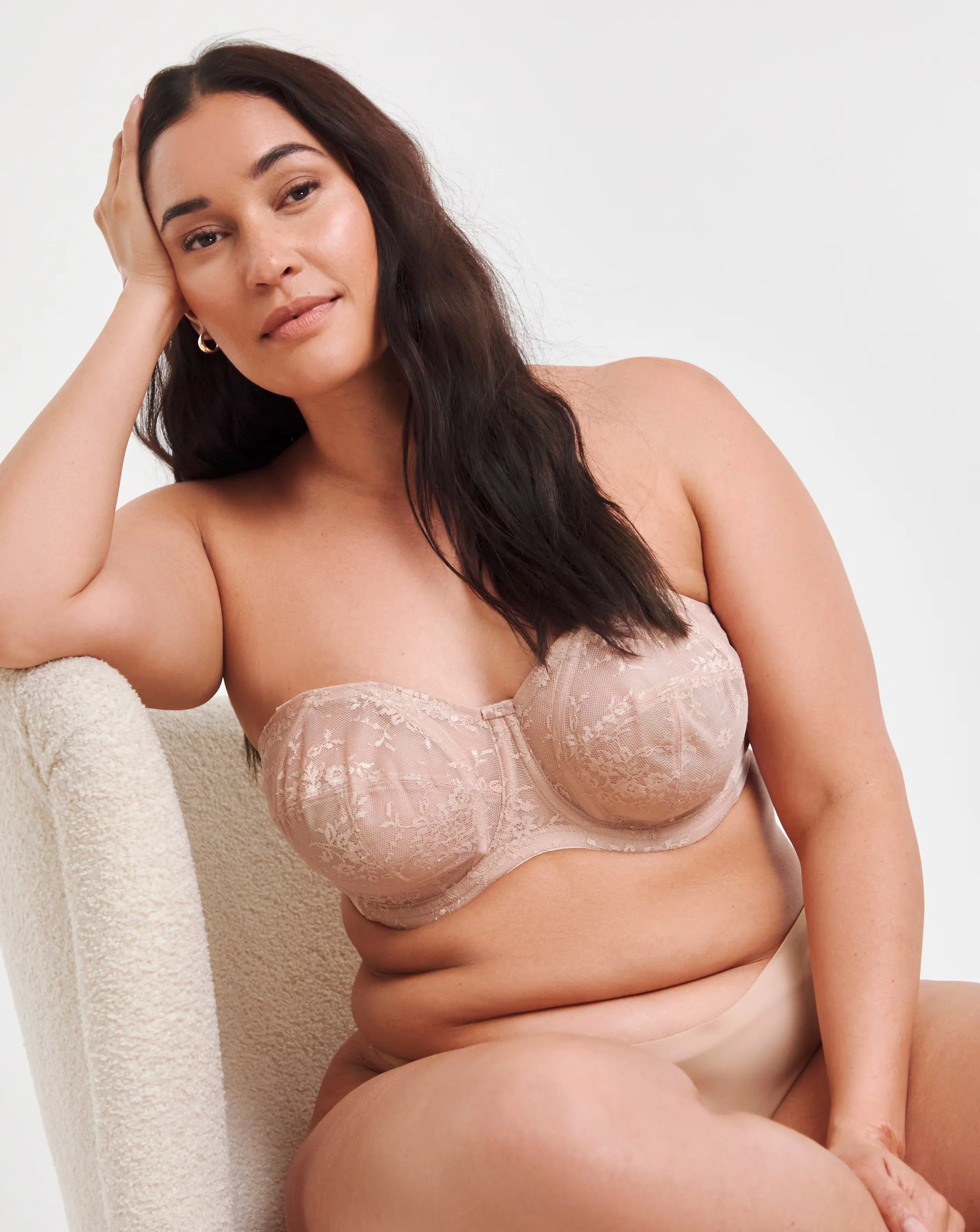 Goddess Verity Strapless Wired Bra Fawn 1 Goddess Verity Strapless Wired Bra Fawn
