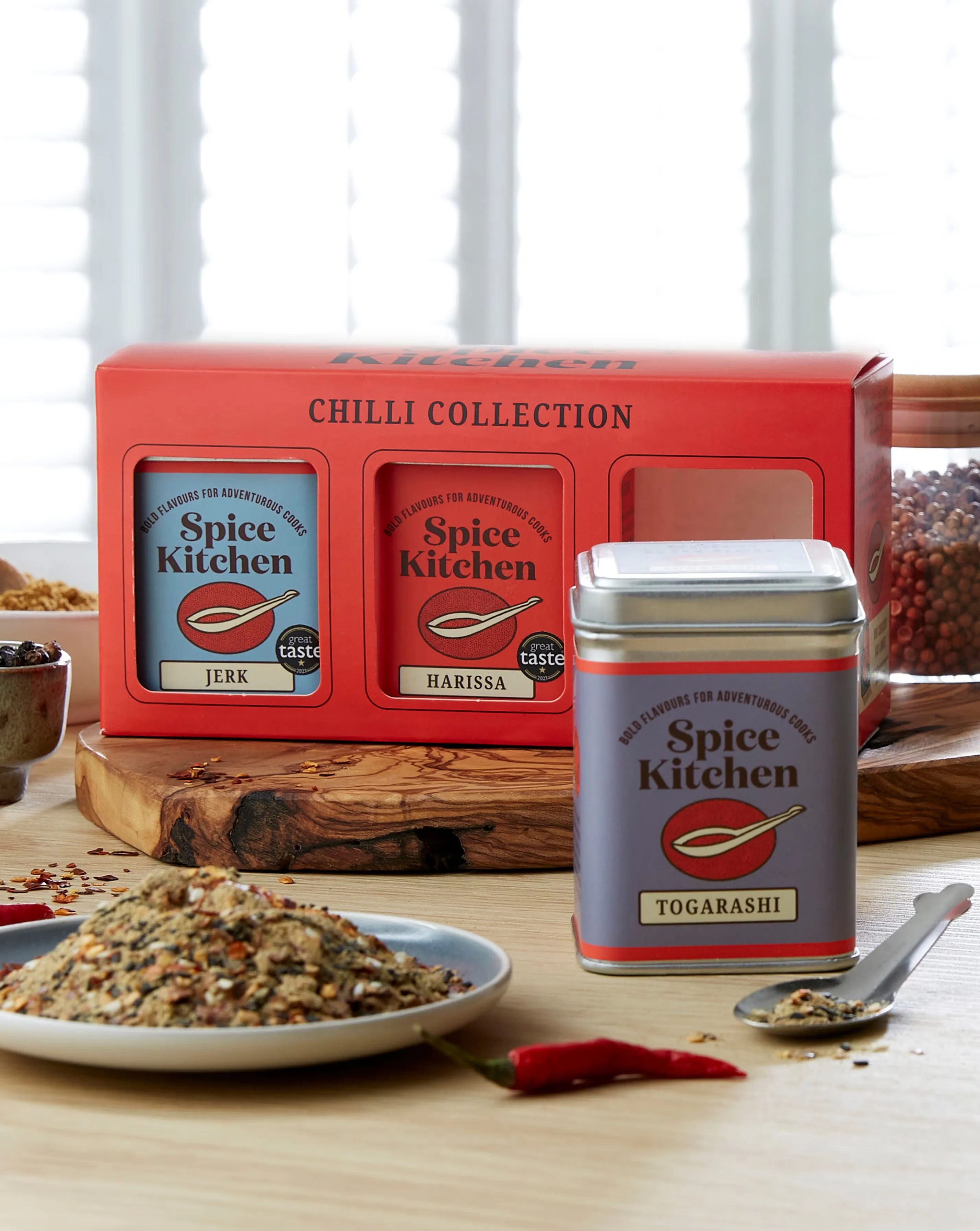 Spice Kitchen Chilli Collection Trio 1 Spice Kitchen Chilli Collection Trio