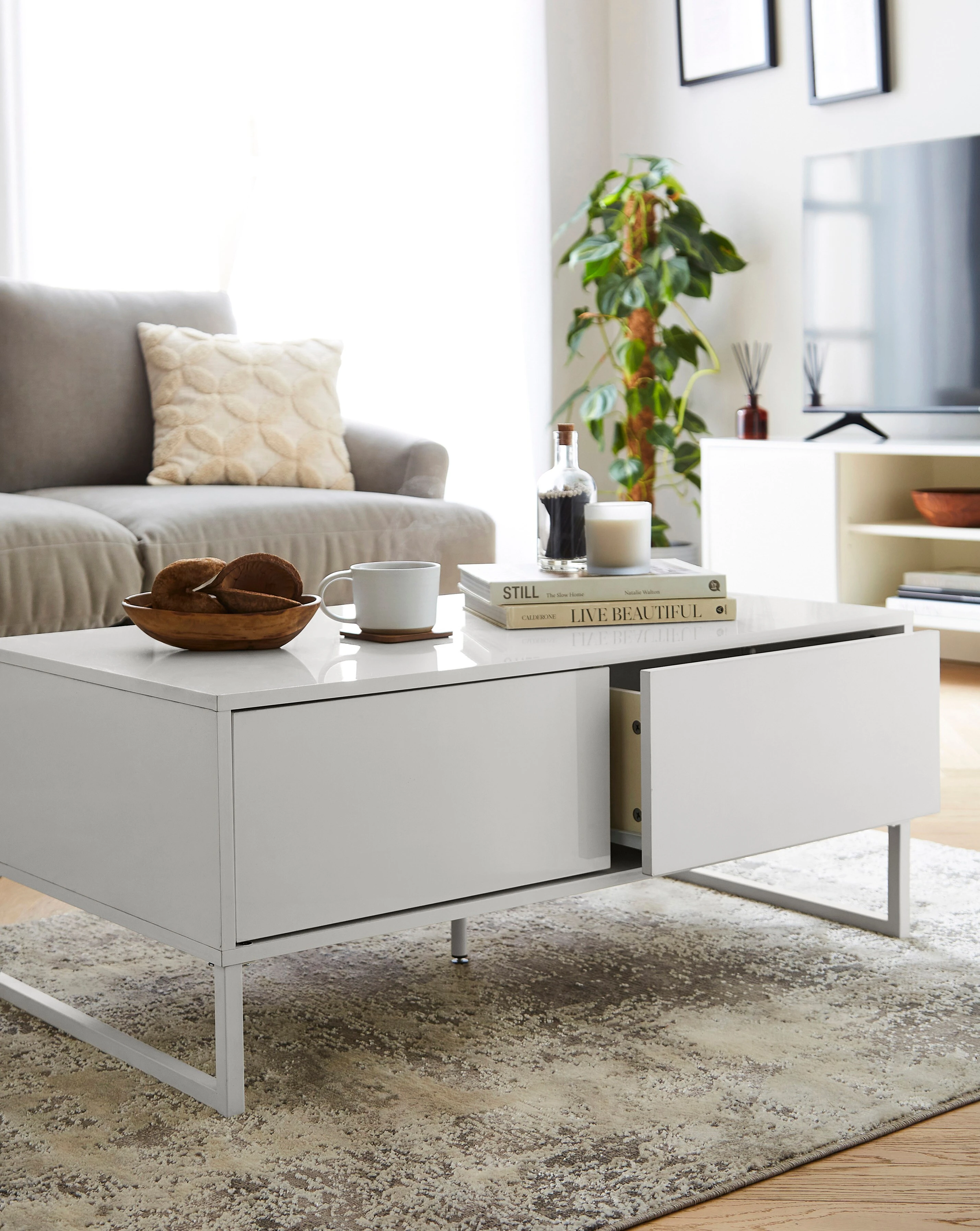 Bede High Gloss Coffee Table 4 Bede High Gloss Coffee Table