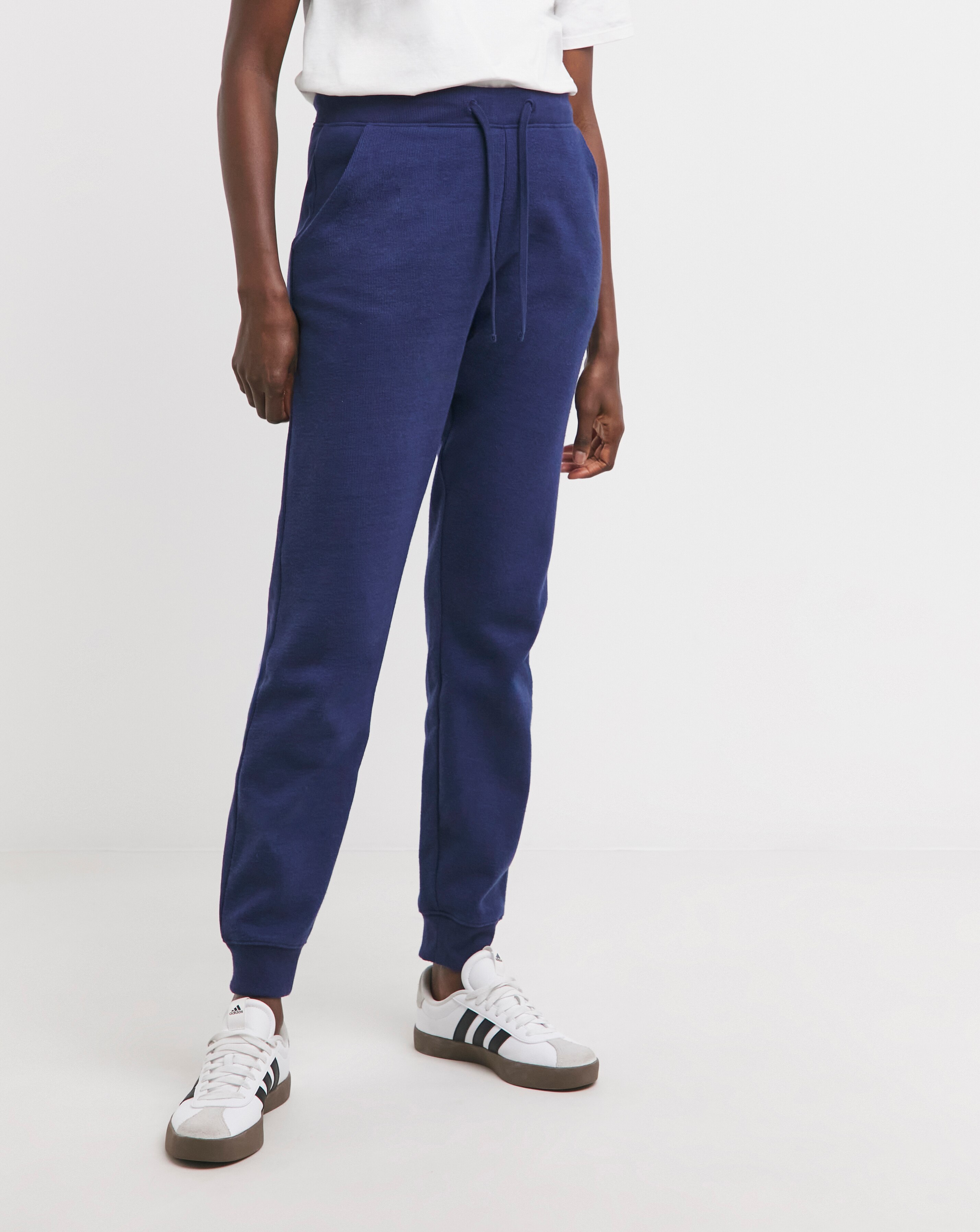 Navy Cosy Cuffed Joggers 2 Navy Cosy Cuffed Joggers