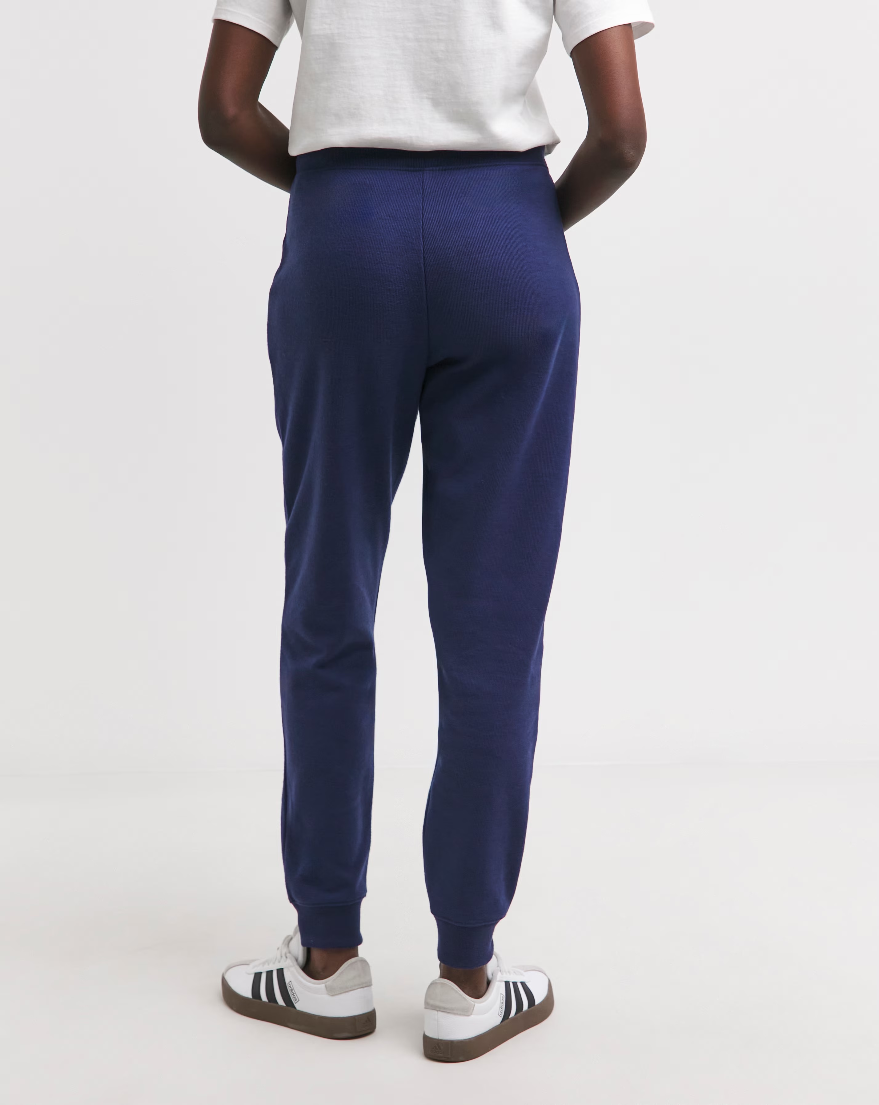 Navy Cosy Cuffed Joggers 4 Navy Cosy Cuffed Joggers