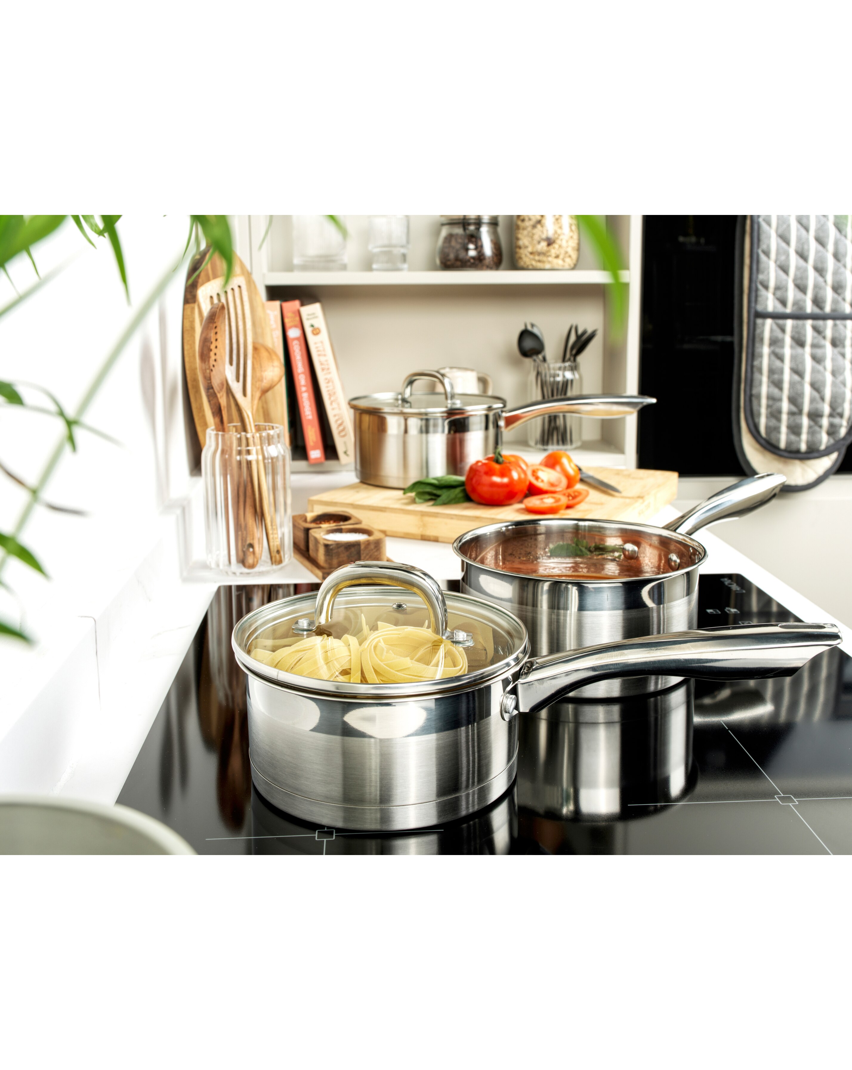 Salter Timeless Collection 5 Piece Pan Set 3 Salter Timeless Collection 5 Piece Pan Set