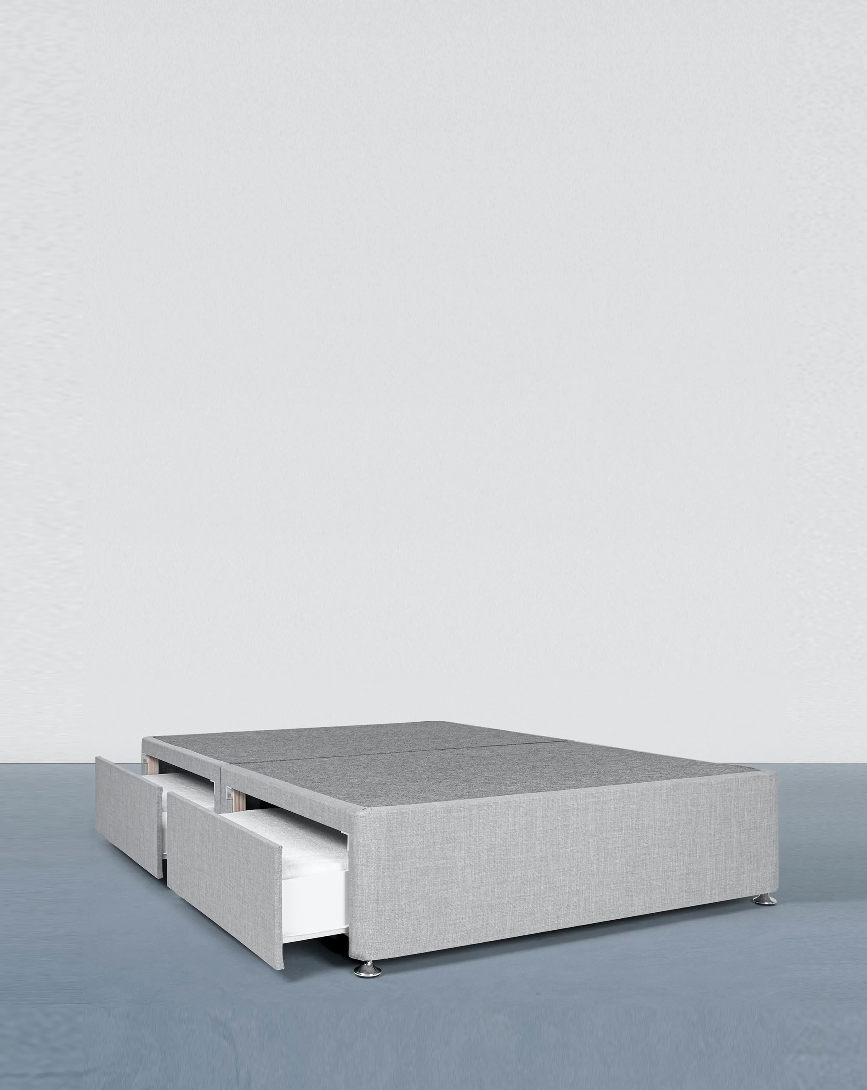 Airsprung Fabric Divan Base with 4 Drawers