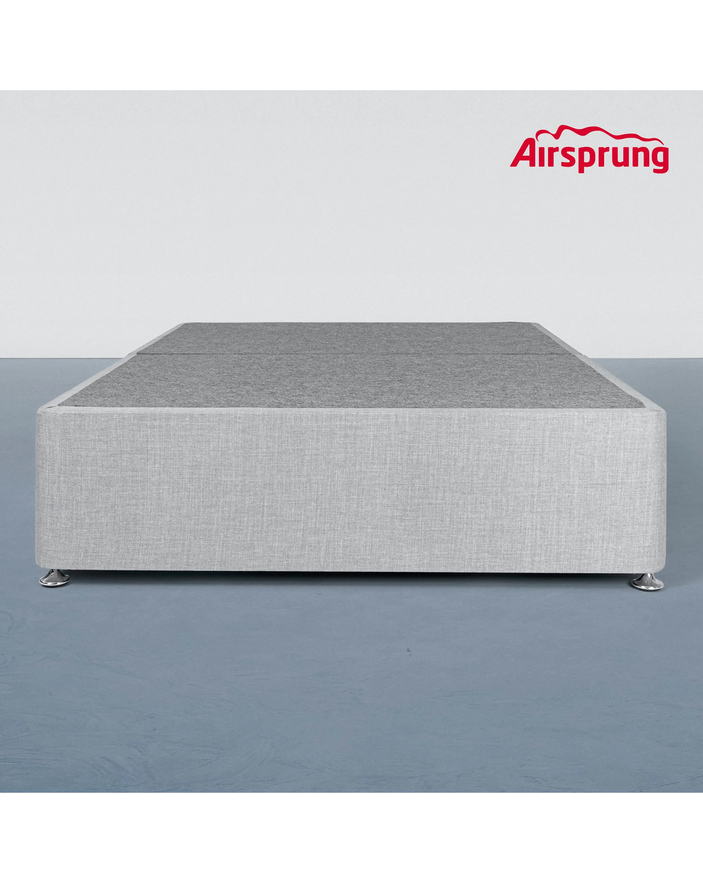 Airsprung Fabric Divan Base with 4 Drawers 4 Airsprung Fabric Divan Base with 4 Drawers