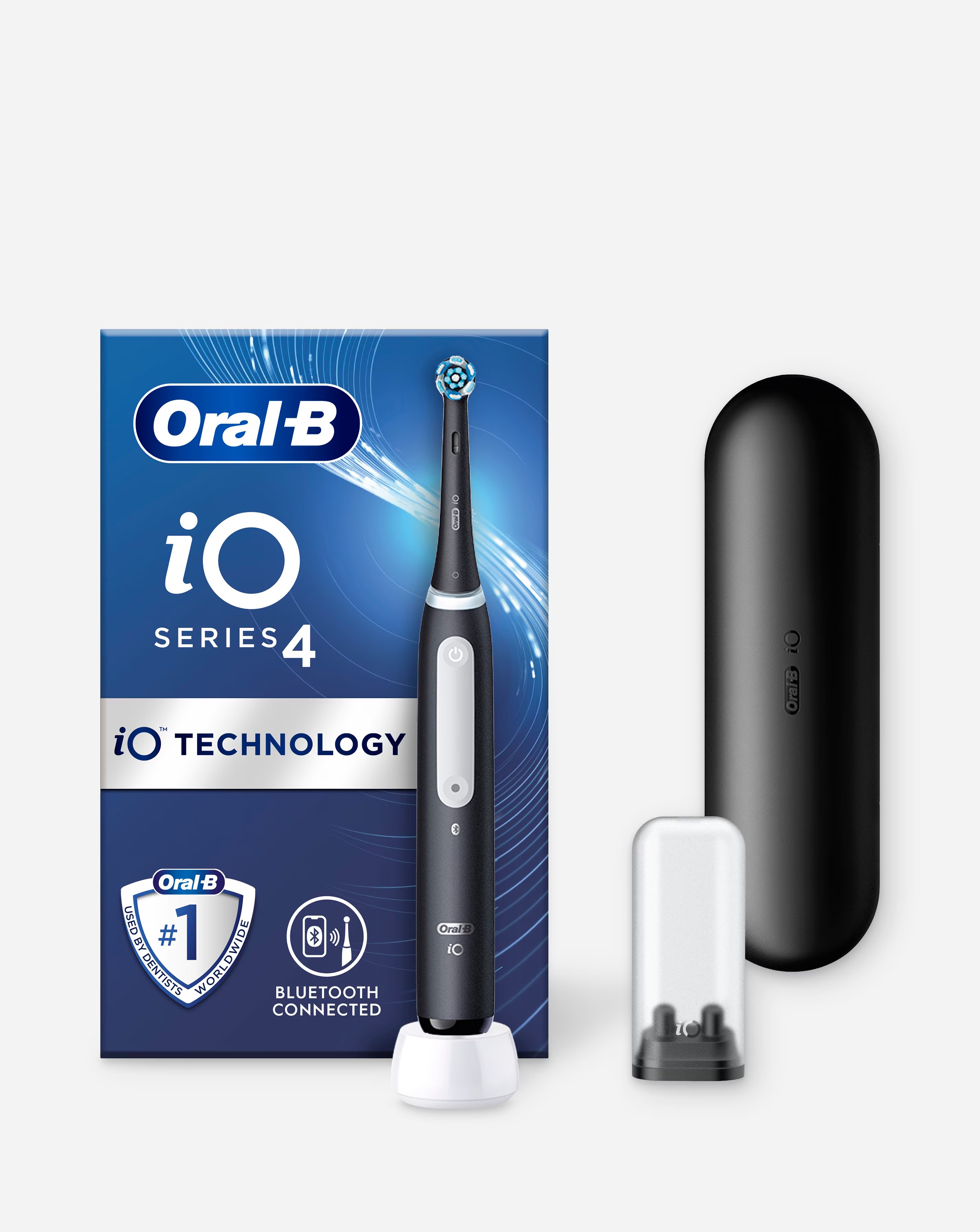 Oral-B iO4 Black with Travel Case 1 Oral-B iO4 Black with Travel Case