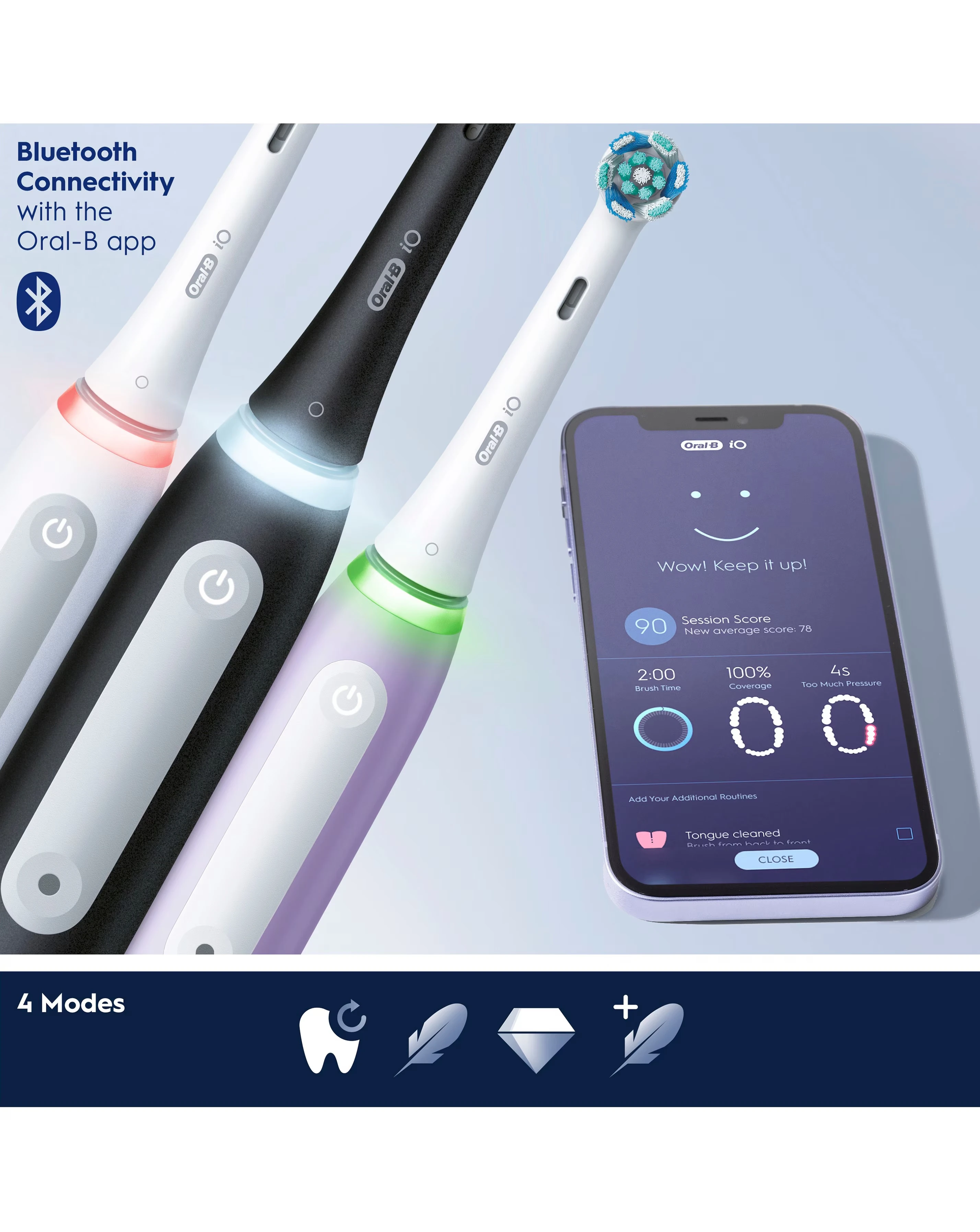 Oral-B iO4 Black with Travel Case 2 Oral-B iO4 Black with Travel Case