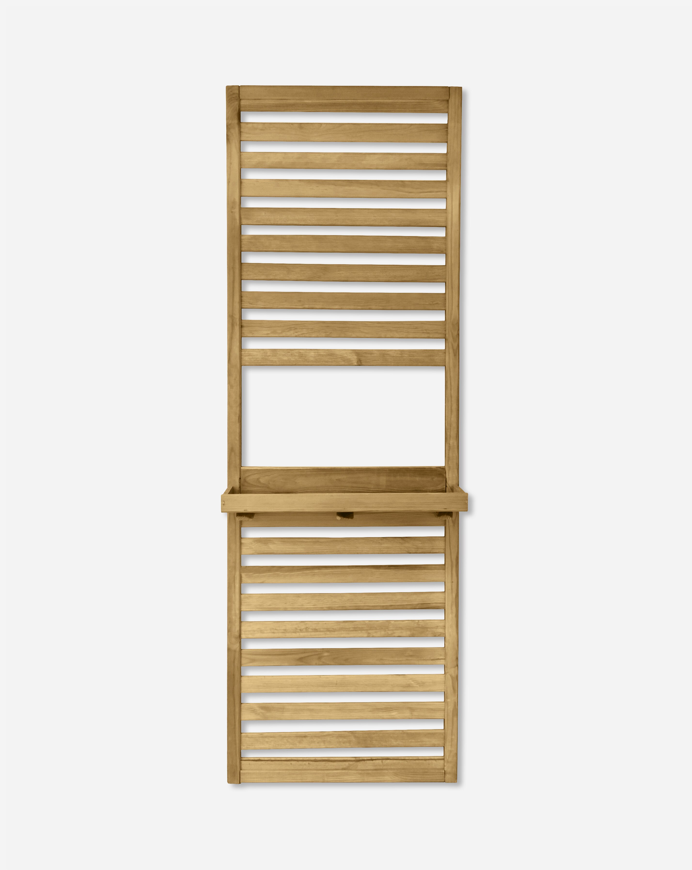Forest Slatted Wall Planter 1 Shelf 6 Forest Slatted Wall Planter 1 Shelf