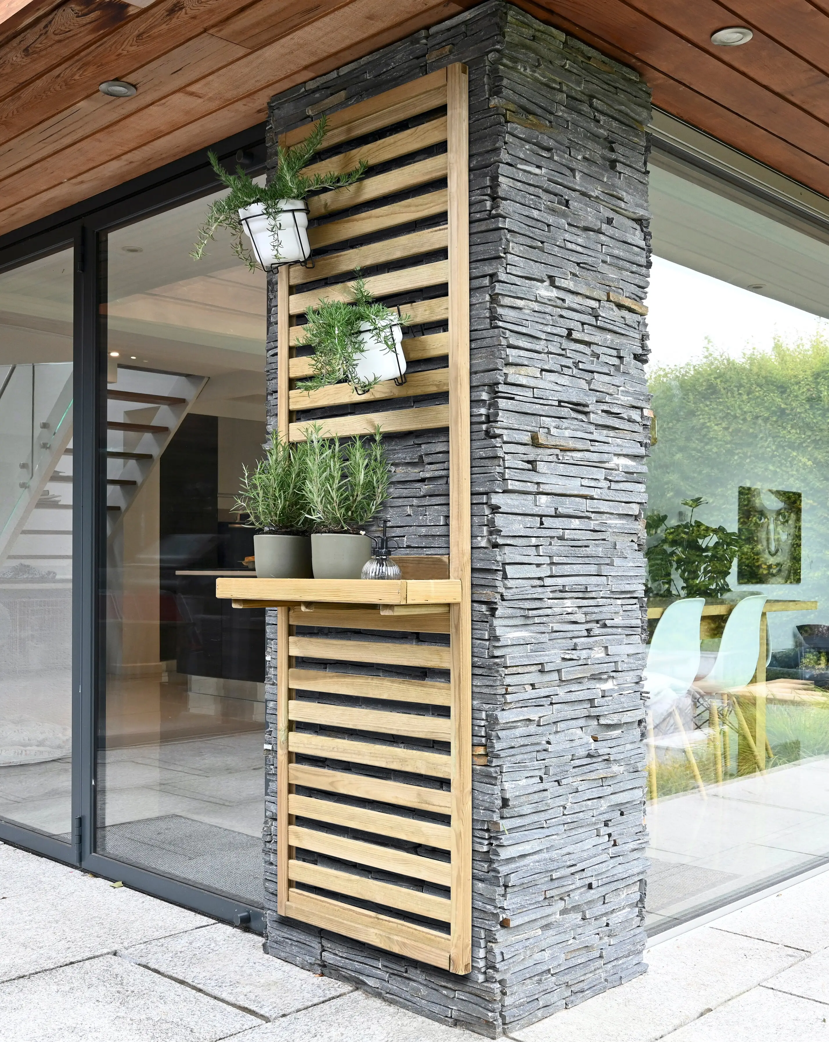 Forest Slatted Wall Planter 1 Shelf 8 Forest Slatted Wall Planter 1 Shelf
