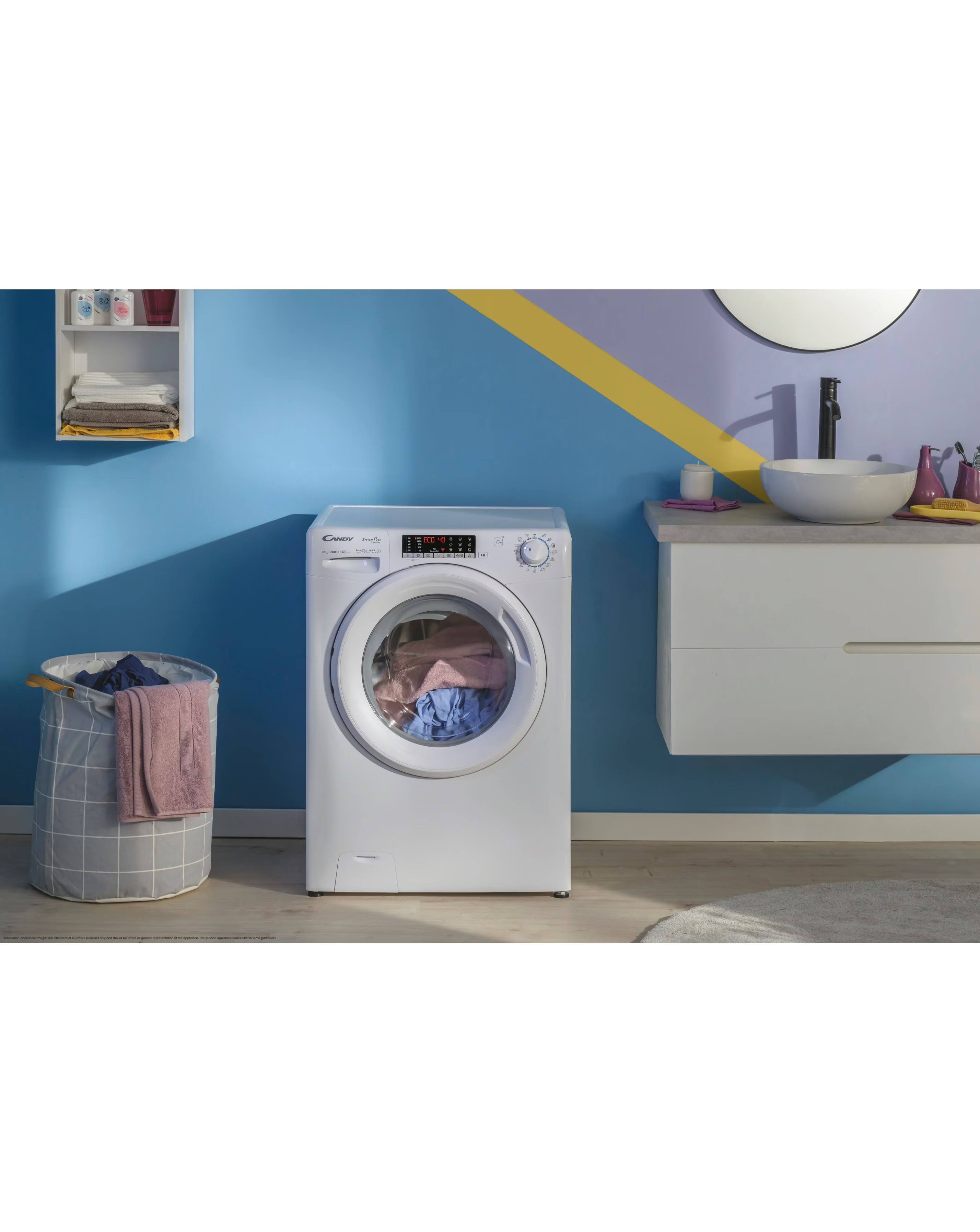 CANDY Smart CSO686TWM6 8kg Washing Machine 3 CANDY Smart CSO686TWM6 8kg Washing Machine