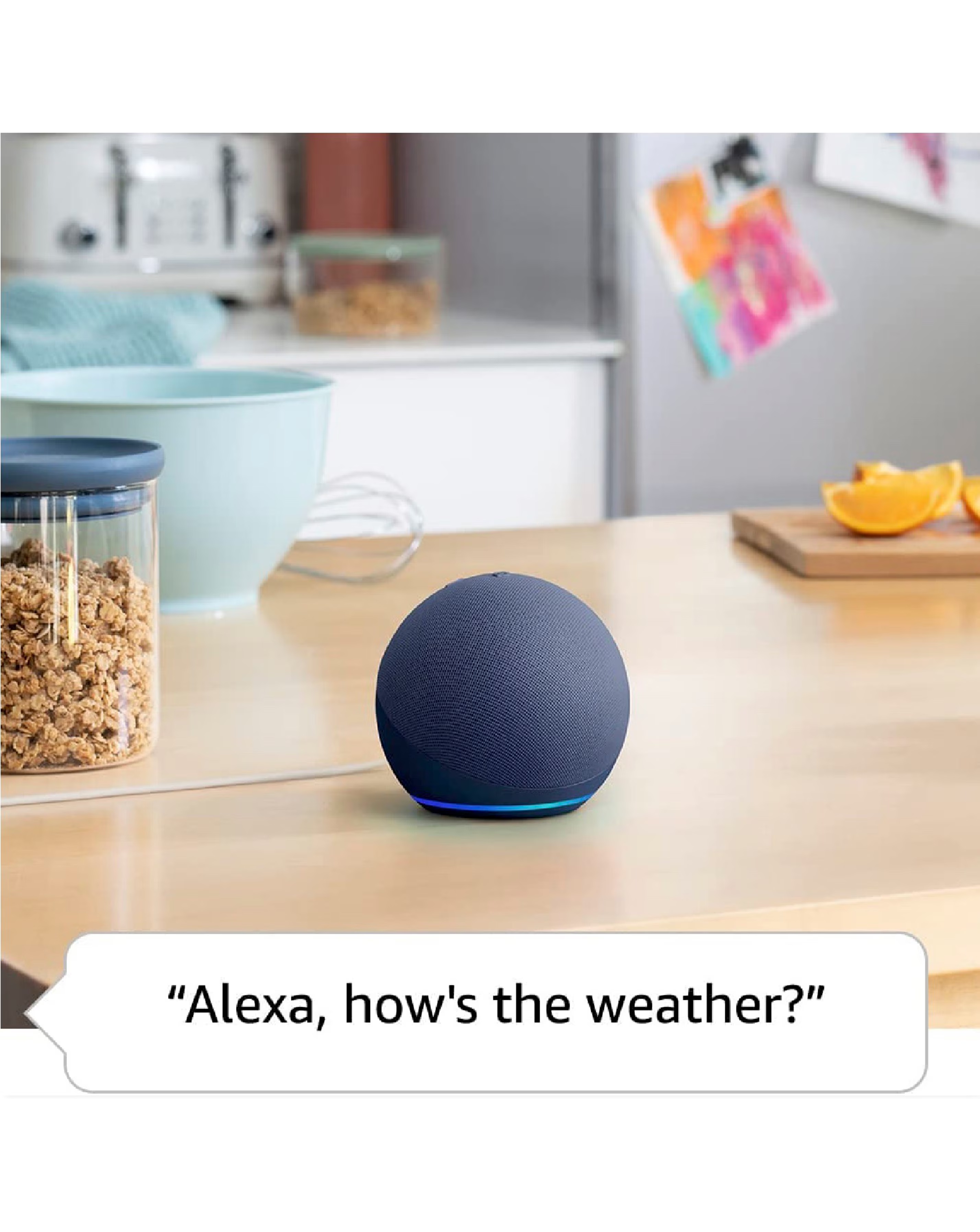 Amazon Echo Dot (5th Gen 2022) Smart Speaker with Alexa - Glacier White 7 Amazon Echo Dot (5th Gen 2022) Smart Speaker with Alexa - Glacier White