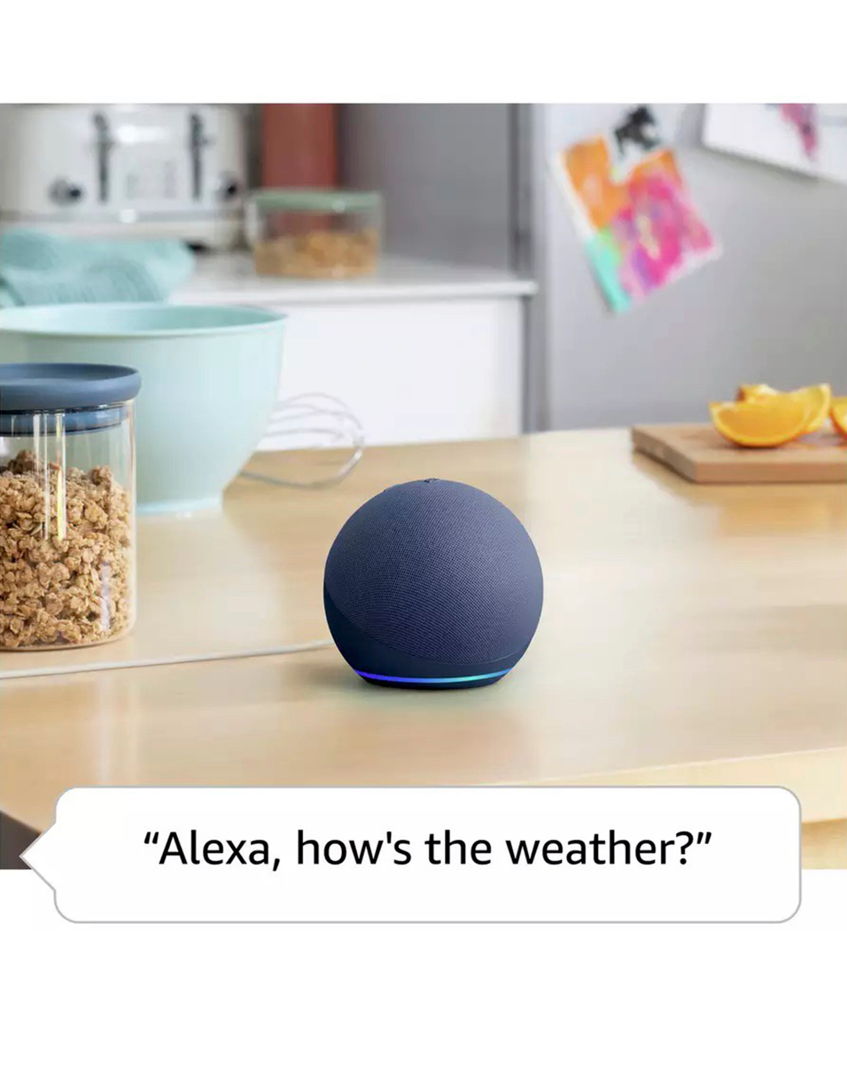 Amazon Echo Dot (5th Gen 2022) Smart Speaker with Alexa - Glacier White 9 Amazon Echo Dot (5th Gen 2022) Smart Speaker with Alexa - Glacier White