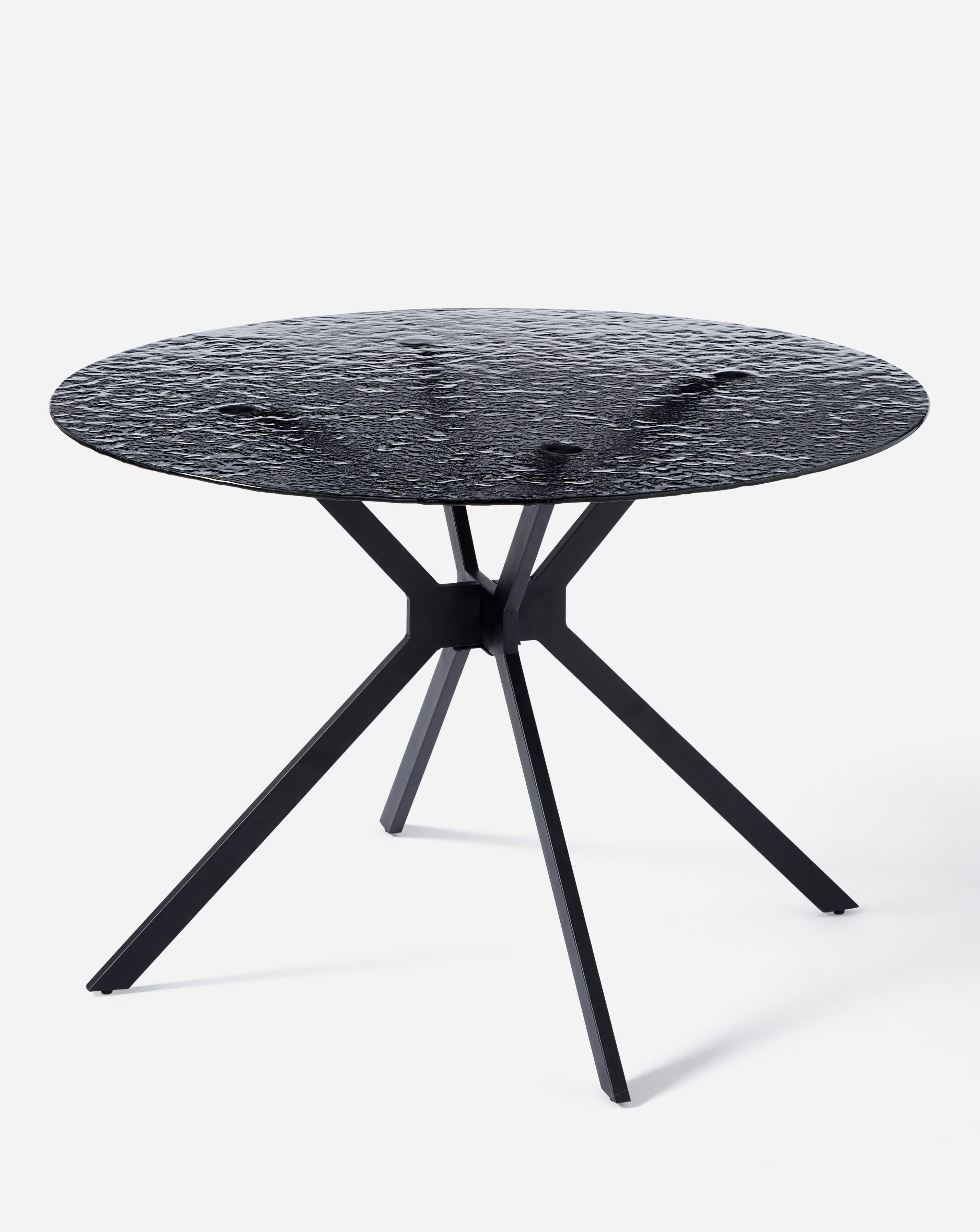 Colton Round Glass Dining Table 3 Colton Round Glass Dining Table