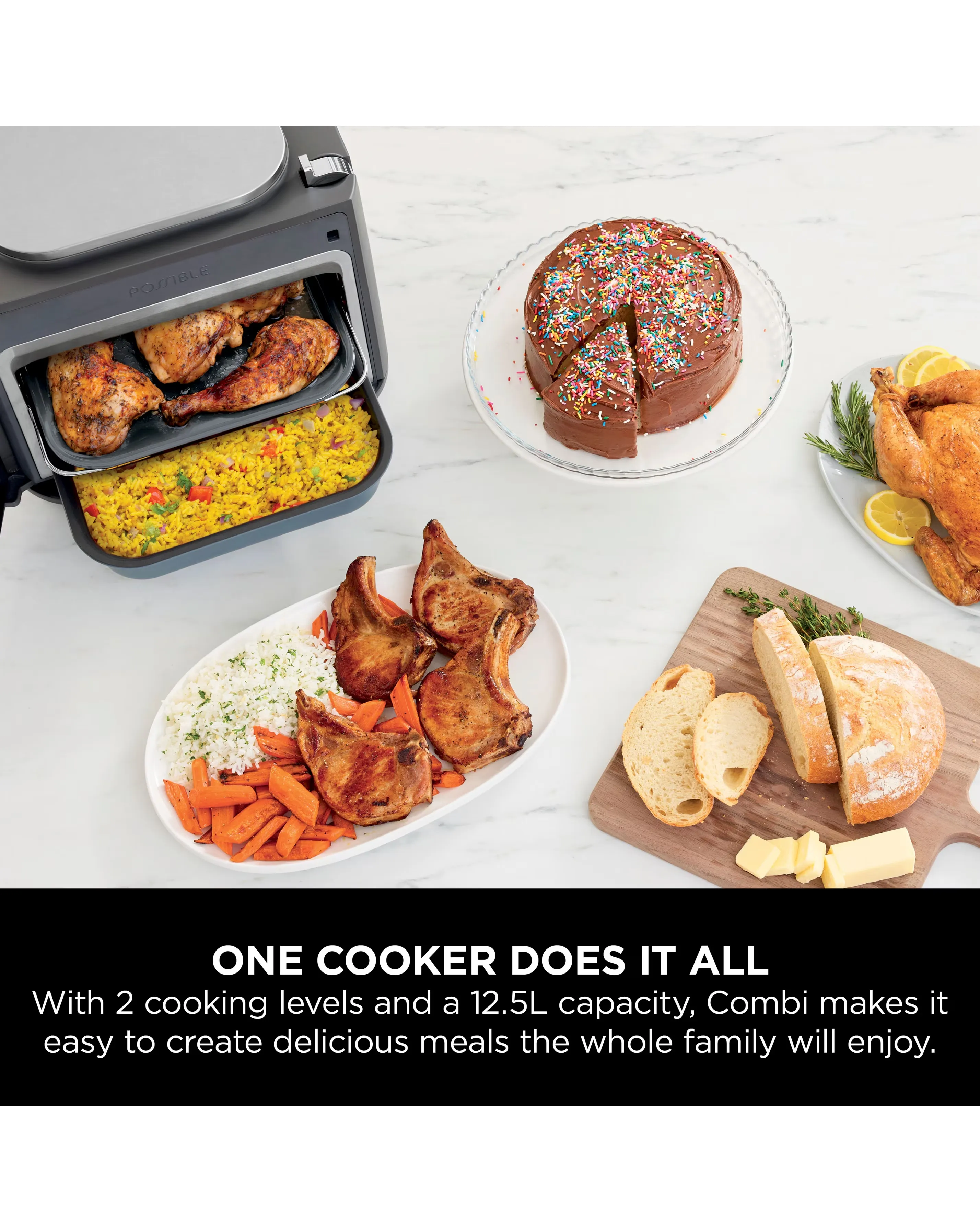 Ninja Combi SFP700UK 12.5L Multi Cooker 2 Ninja Combi SFP700UK 12.5L Multi Cooker