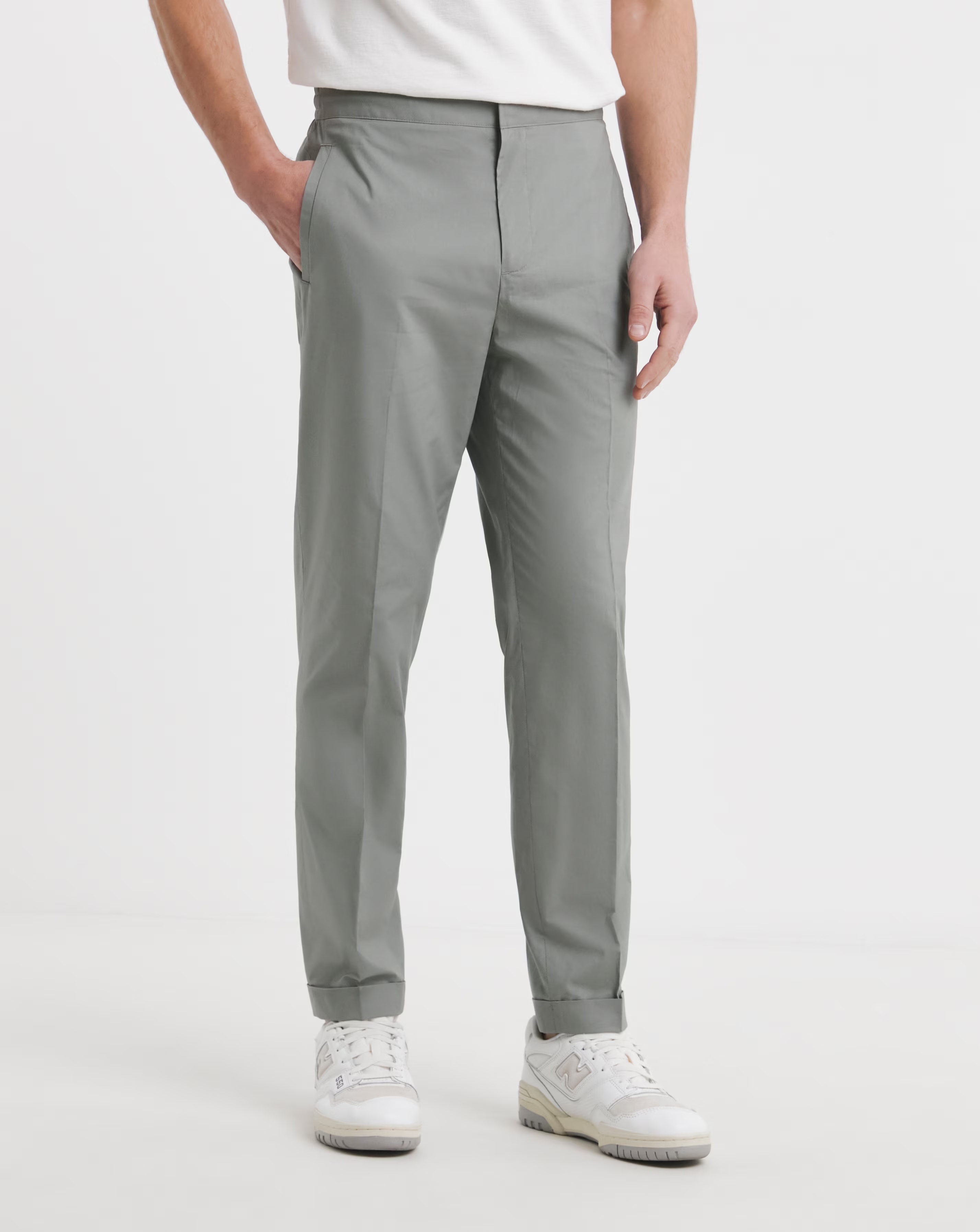 Lightweight Elasticated Tapered Trouser 1 Lightweight Elasticated Tapered Trouser
