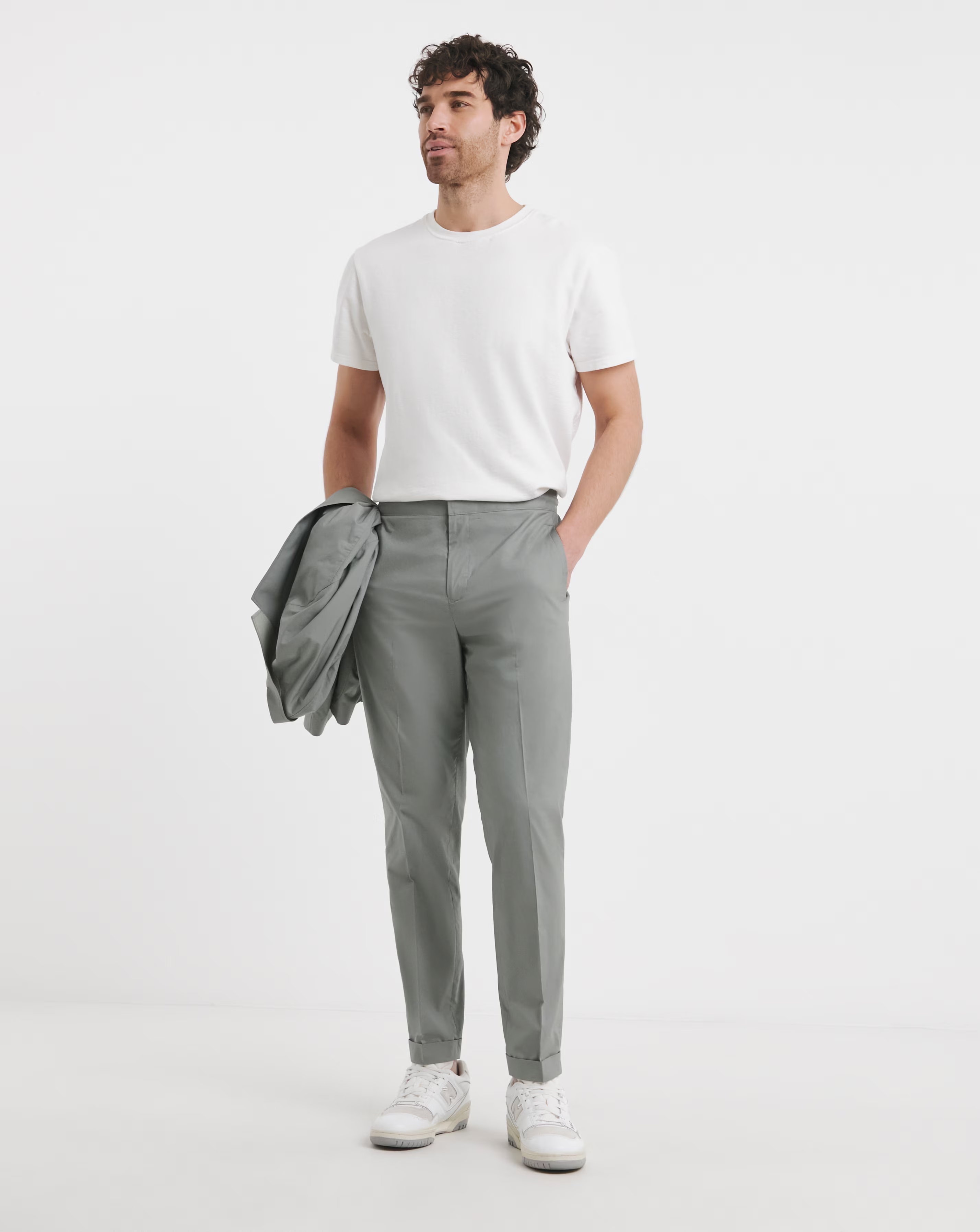 Lightweight Elasticated Tapered Trouser 3 Lightweight Elasticated Tapered Trouser