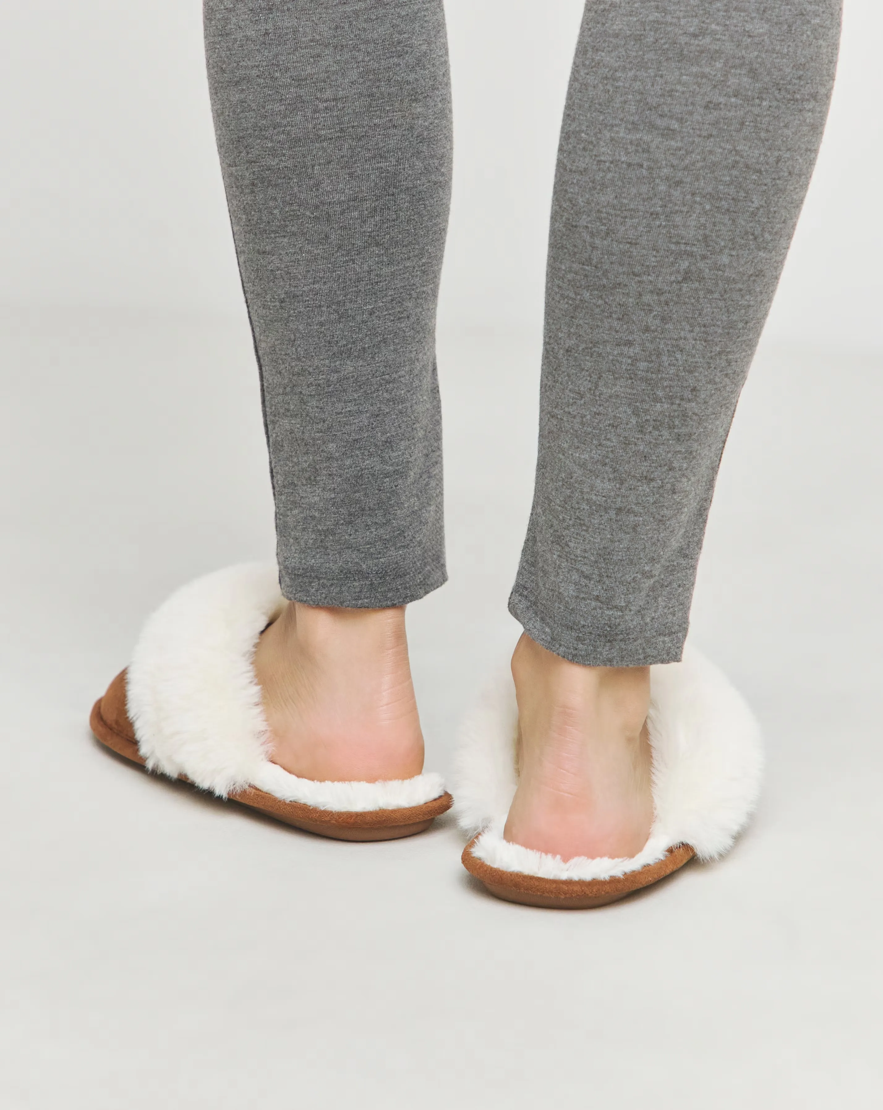 Elyse Faux Fur Mule Slippers - Extra Wide Fit (EEE) 4 Elyse Faux Fur Mule Slippers - Wide Fit (E)