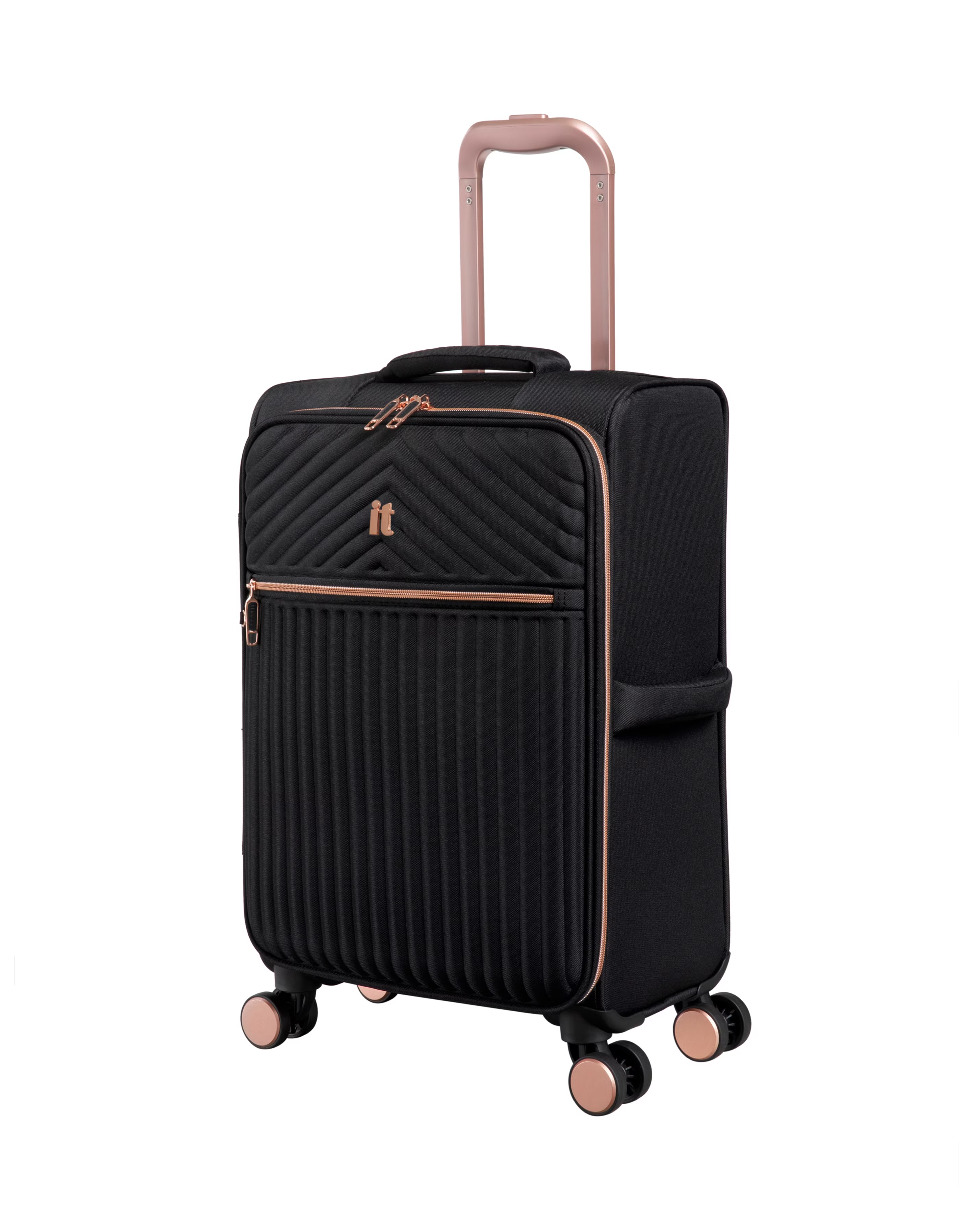 IT Luggage Esplanade 3pc Suitcase Set - Black 3 IT Luggage Esplanade 3pc Suitcase Set - Black