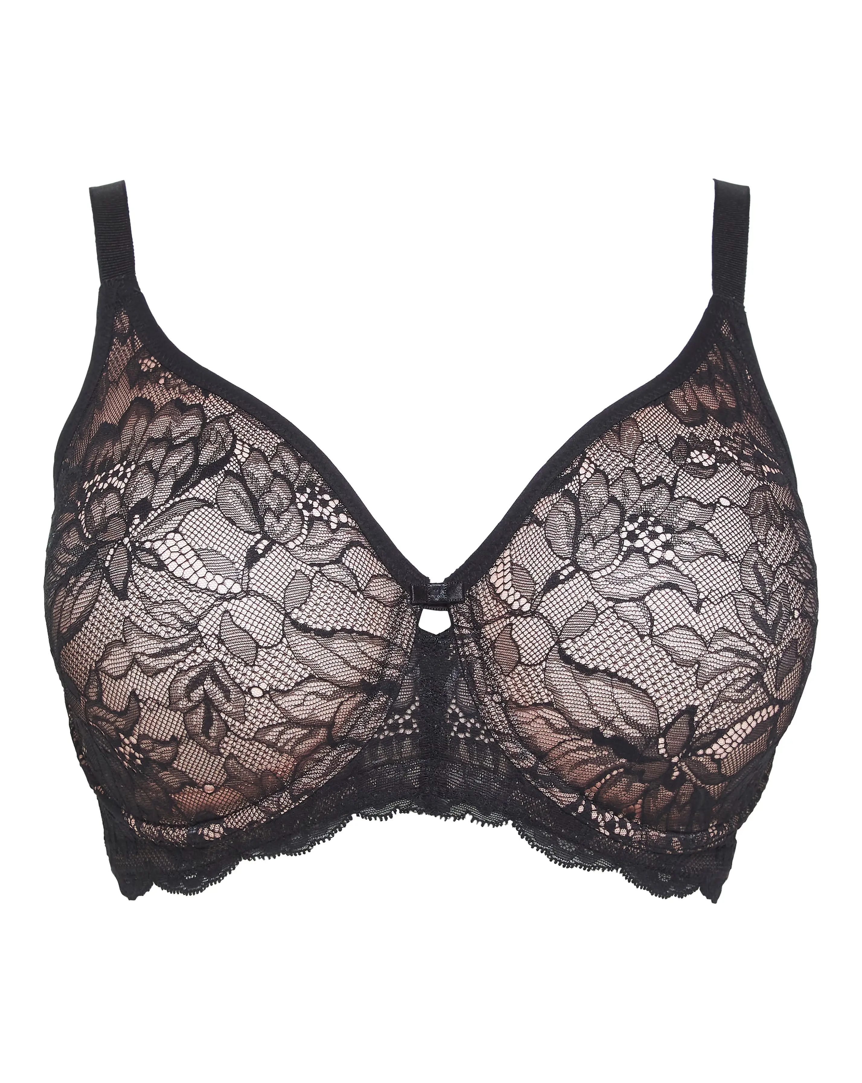 Triumph Amourette Charm Minimiser Wired Bra Black 5 Triumph Amourette Charm Minimiser Wired Bra Black