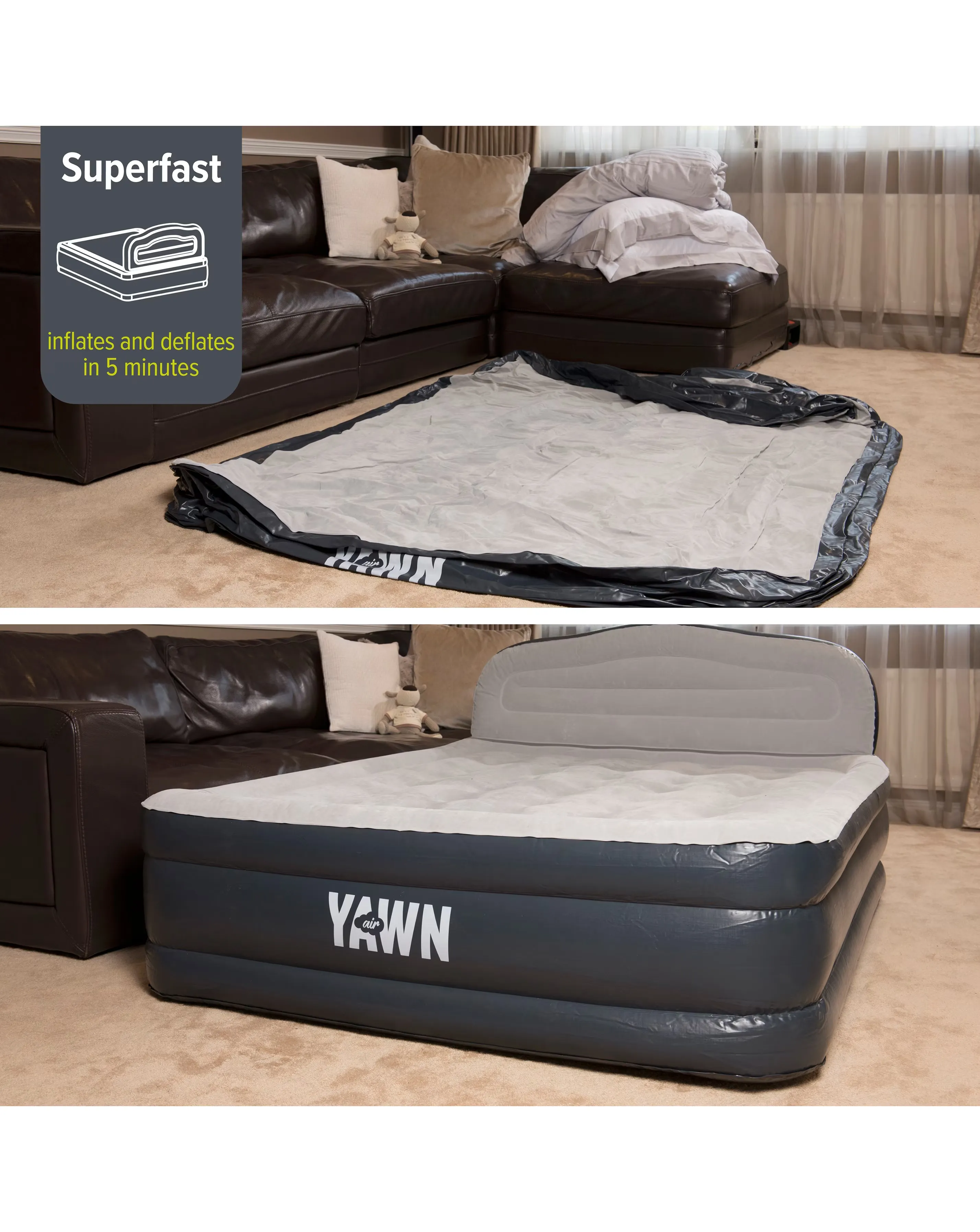 Yawn King Airbed (with custom fitted sheet) 10 Yawn King Airbed (with custom fitted sheet)
