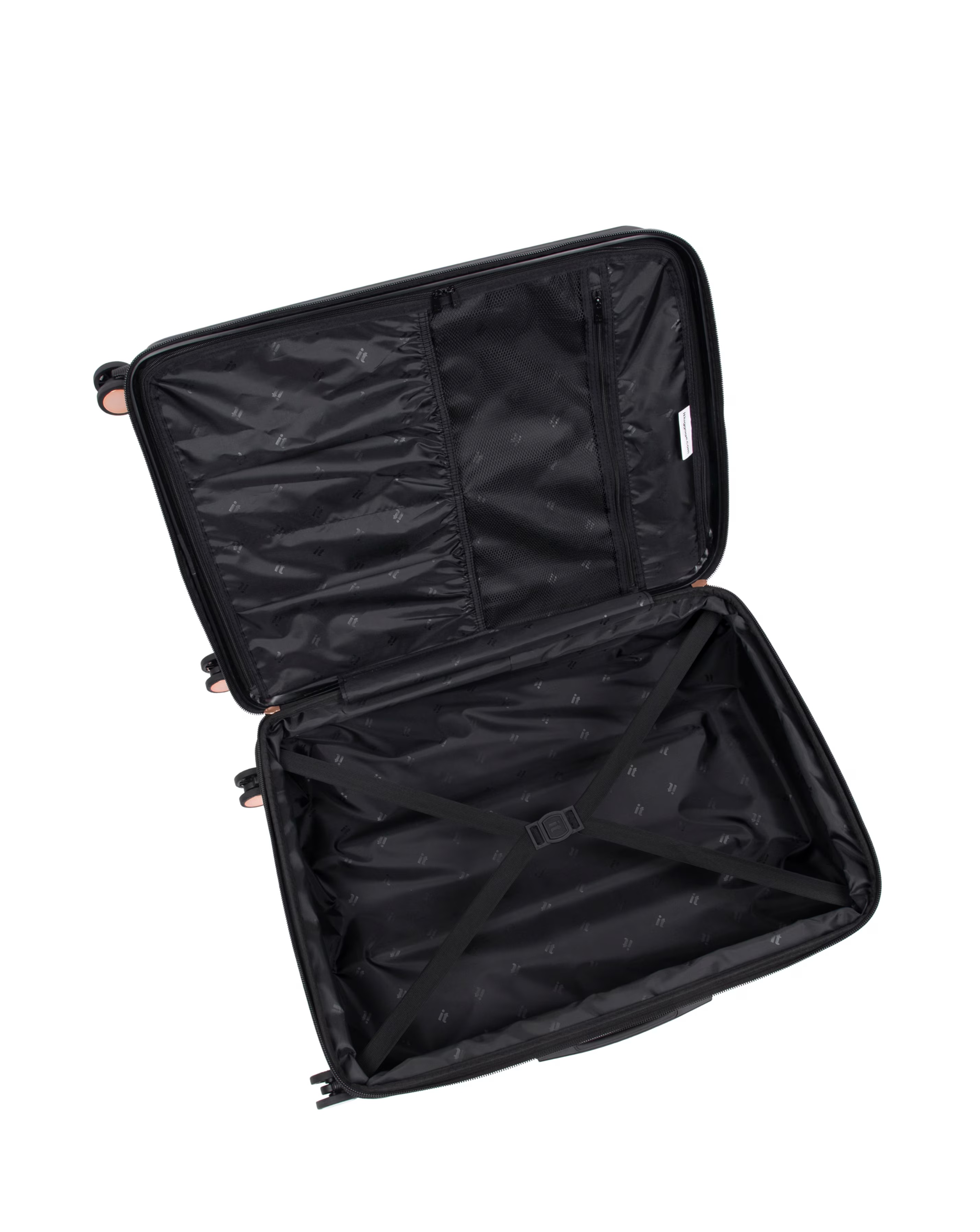 IT Luggage Luxuriate 3pc Suitcase Set - Black 5 IT Luggage Luxuriate 3pc Suitcase Set - Black